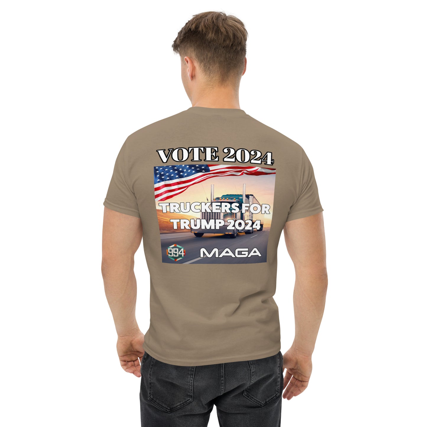 Truckers for Trump 954 Signature Men's classic tee