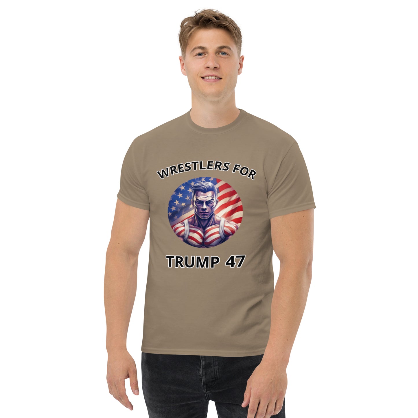 Wrestlers for Trump 954 Men's classic tee