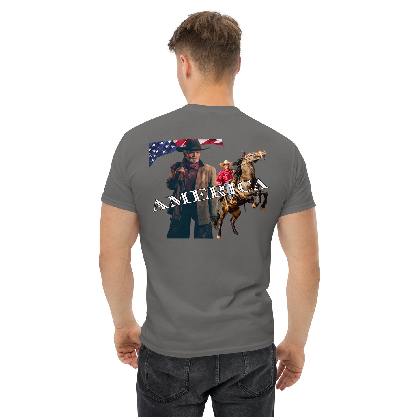 America Cowboy 954 Signature Men's classic tee