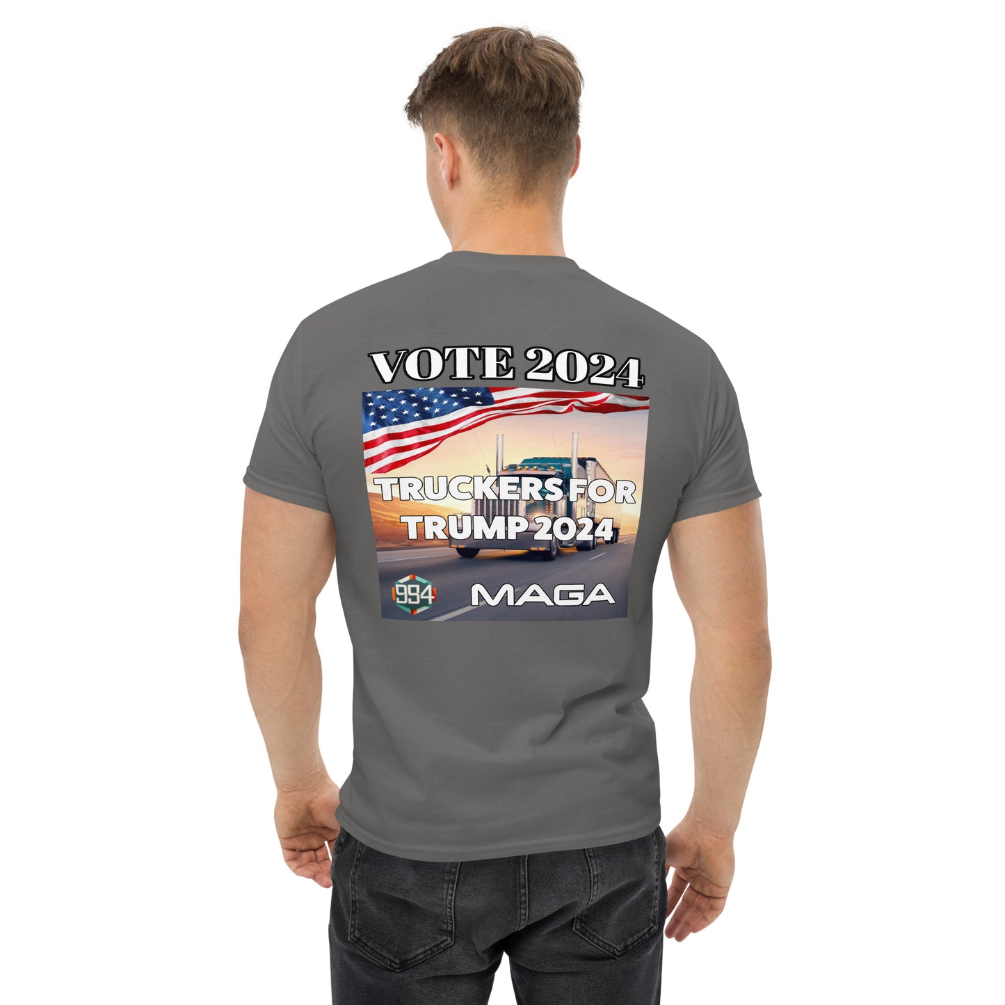 Truckers for Trump 954 Signature Men's classic tee