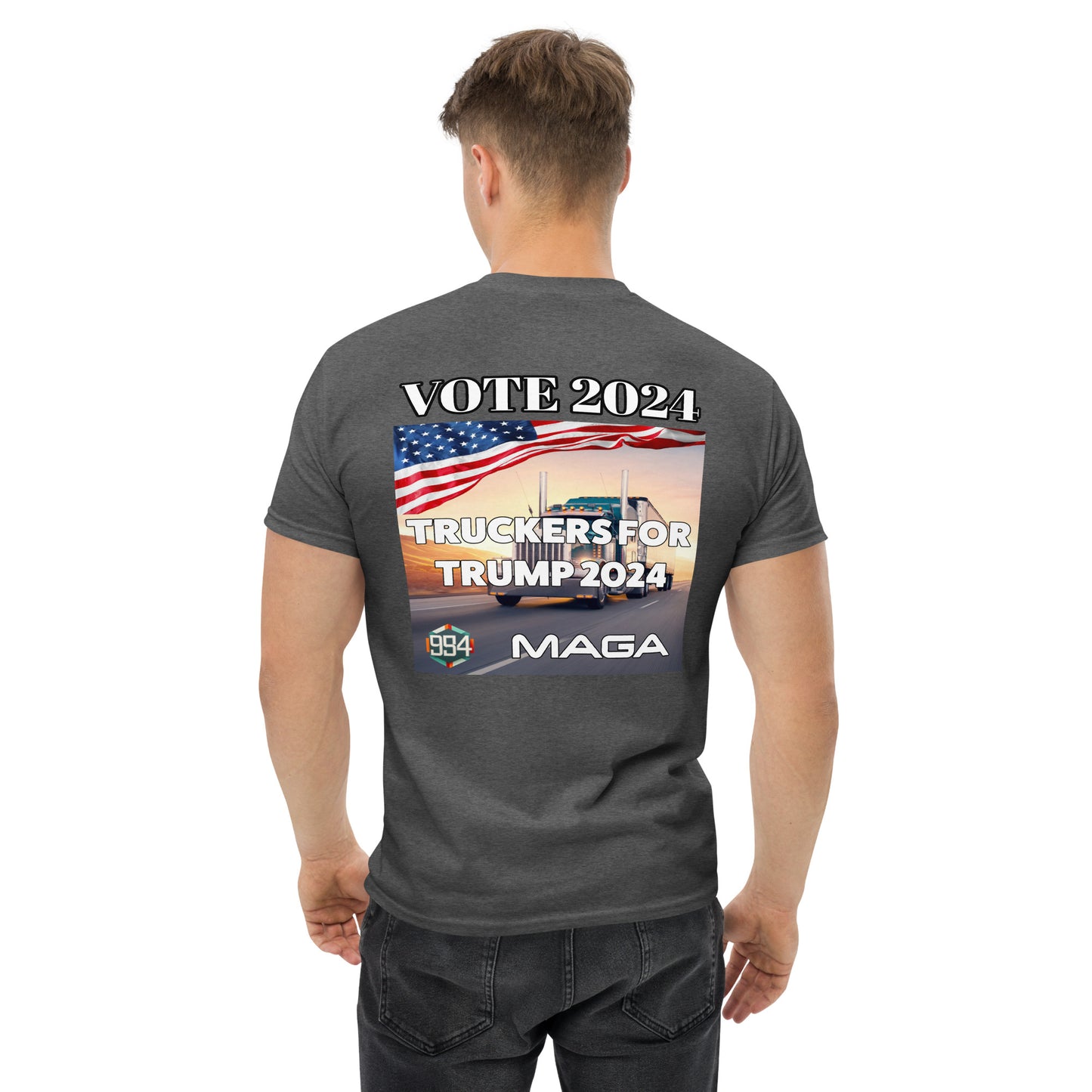 Truckers for Trump 954 Signature Men's classic tee