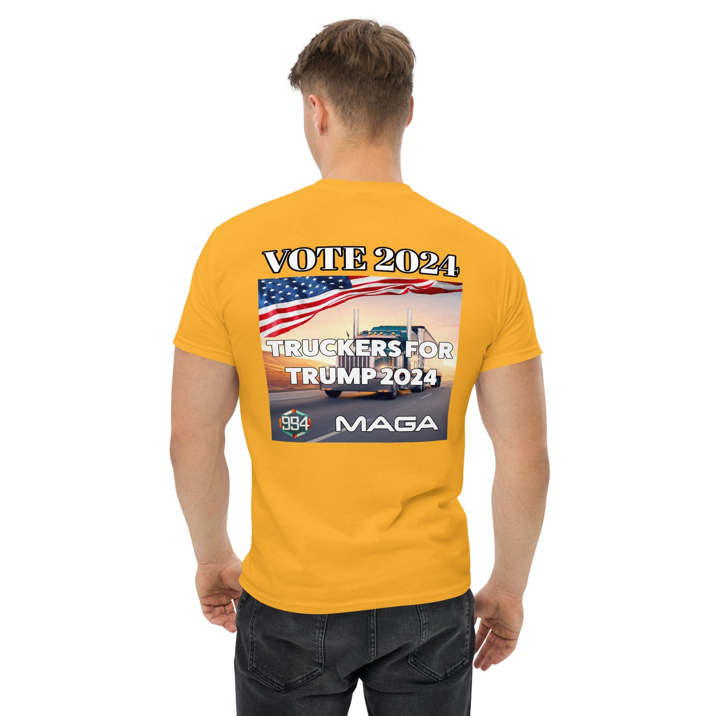 Truckers for Trump 954 Signature Men's classic tee