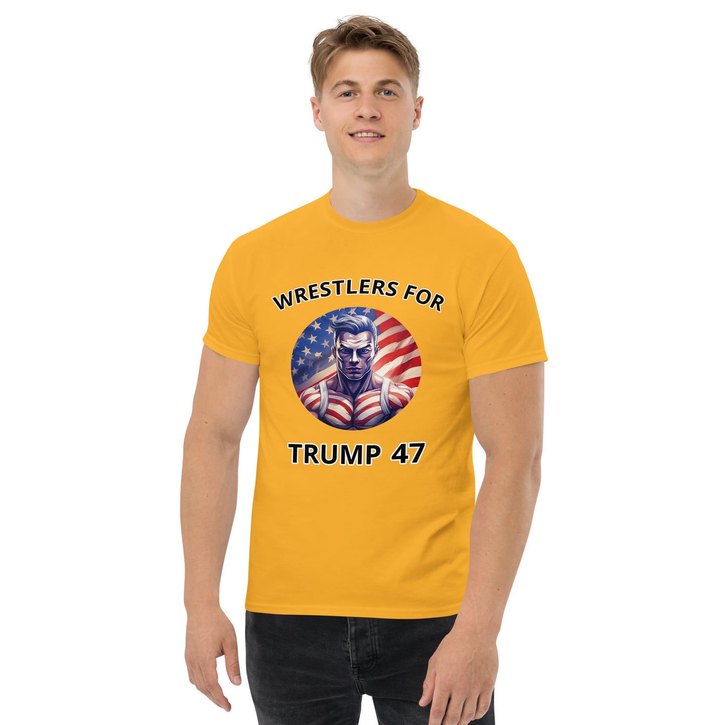 Wrestlers for Trump 954 Men's classic tee