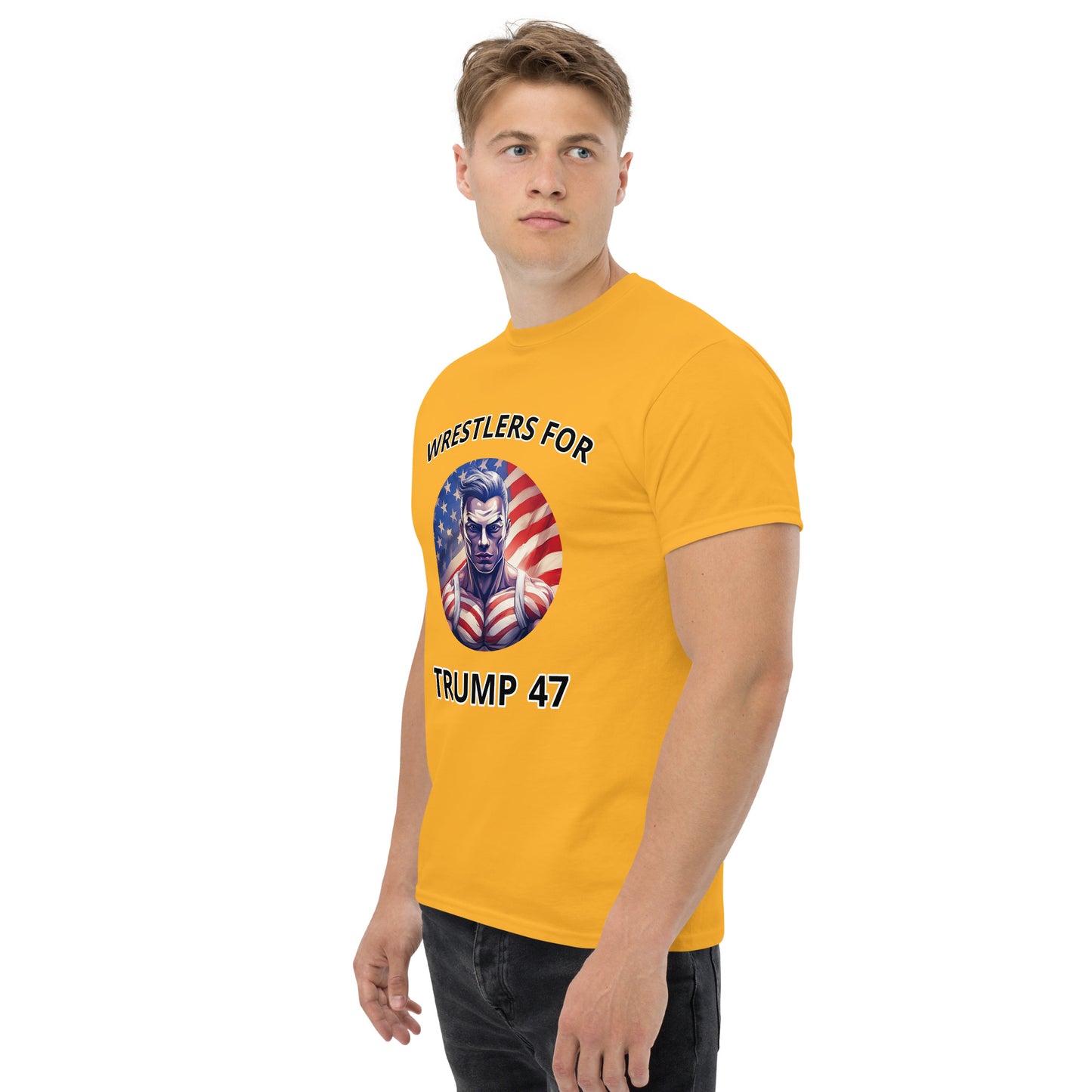 Wrestlers for Trump 954 Men's classic tee