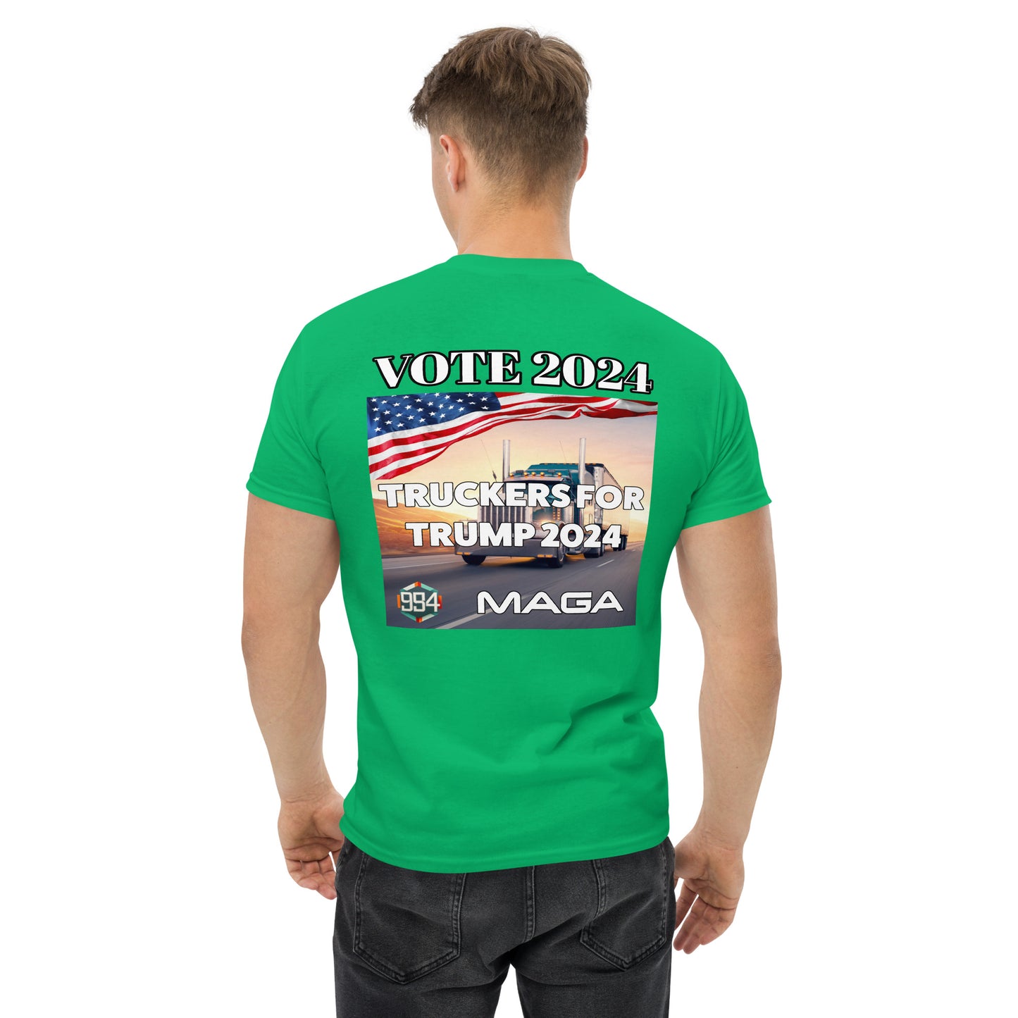 Truckers for Trump 954 Signature Men's classic tee