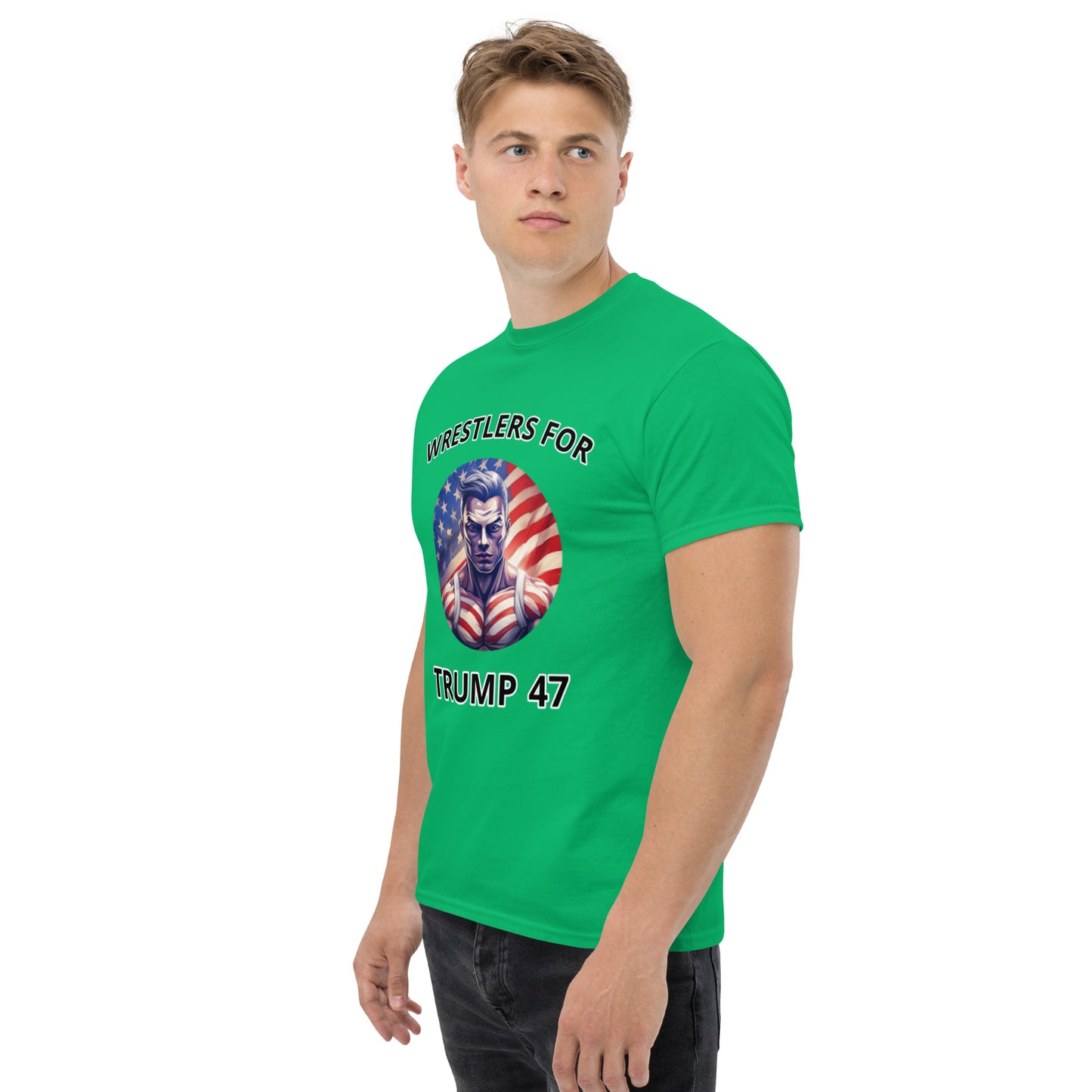 Wrestlers for Trump 954 Men's classic tee