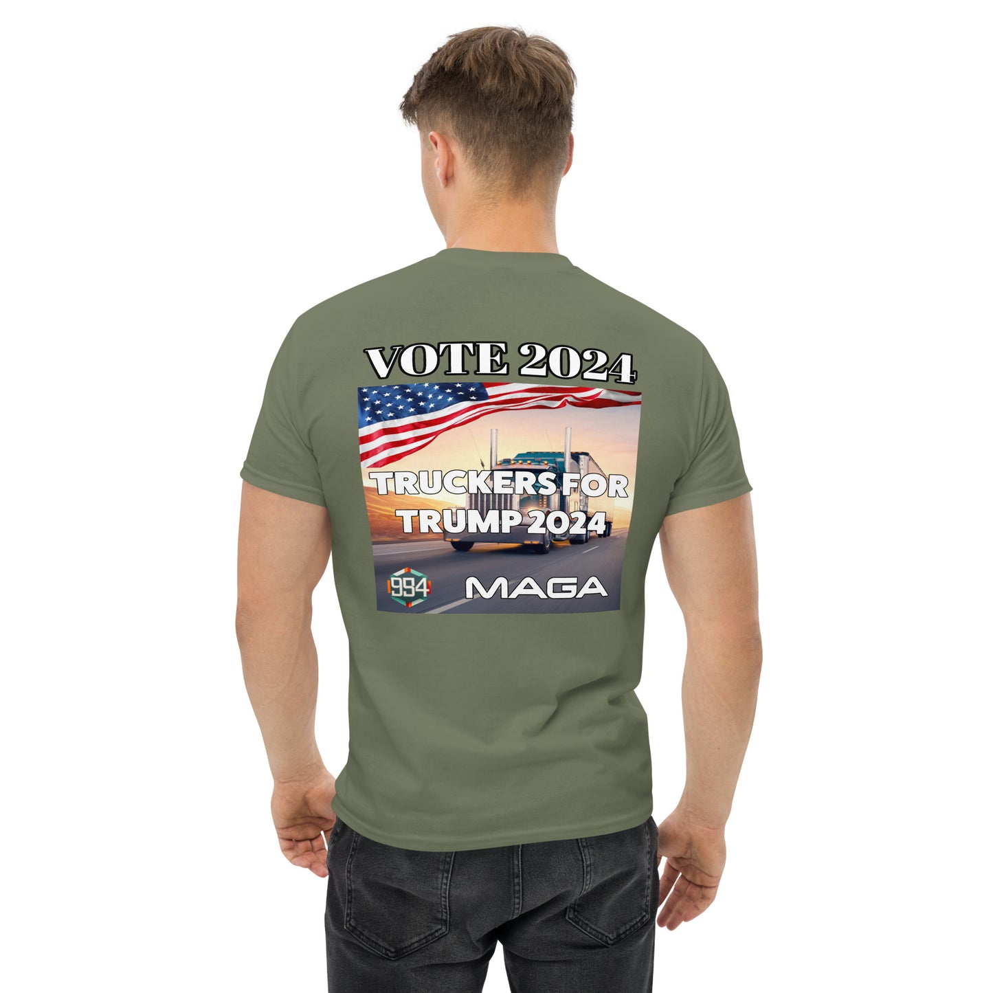 Truckers for Trump 954 Signature Men's classic tee