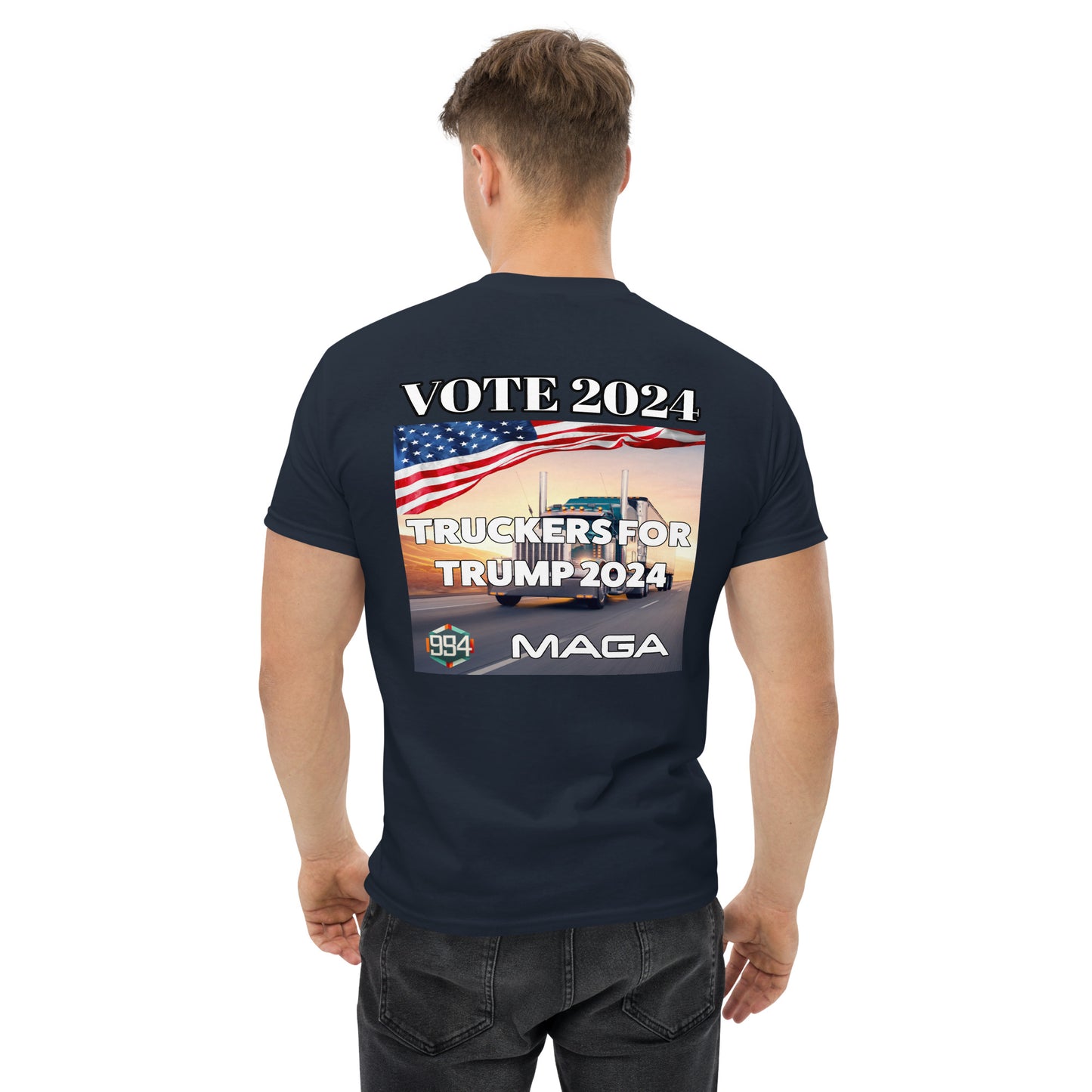 Truckers for Trump 954 Signature Men's classic tee