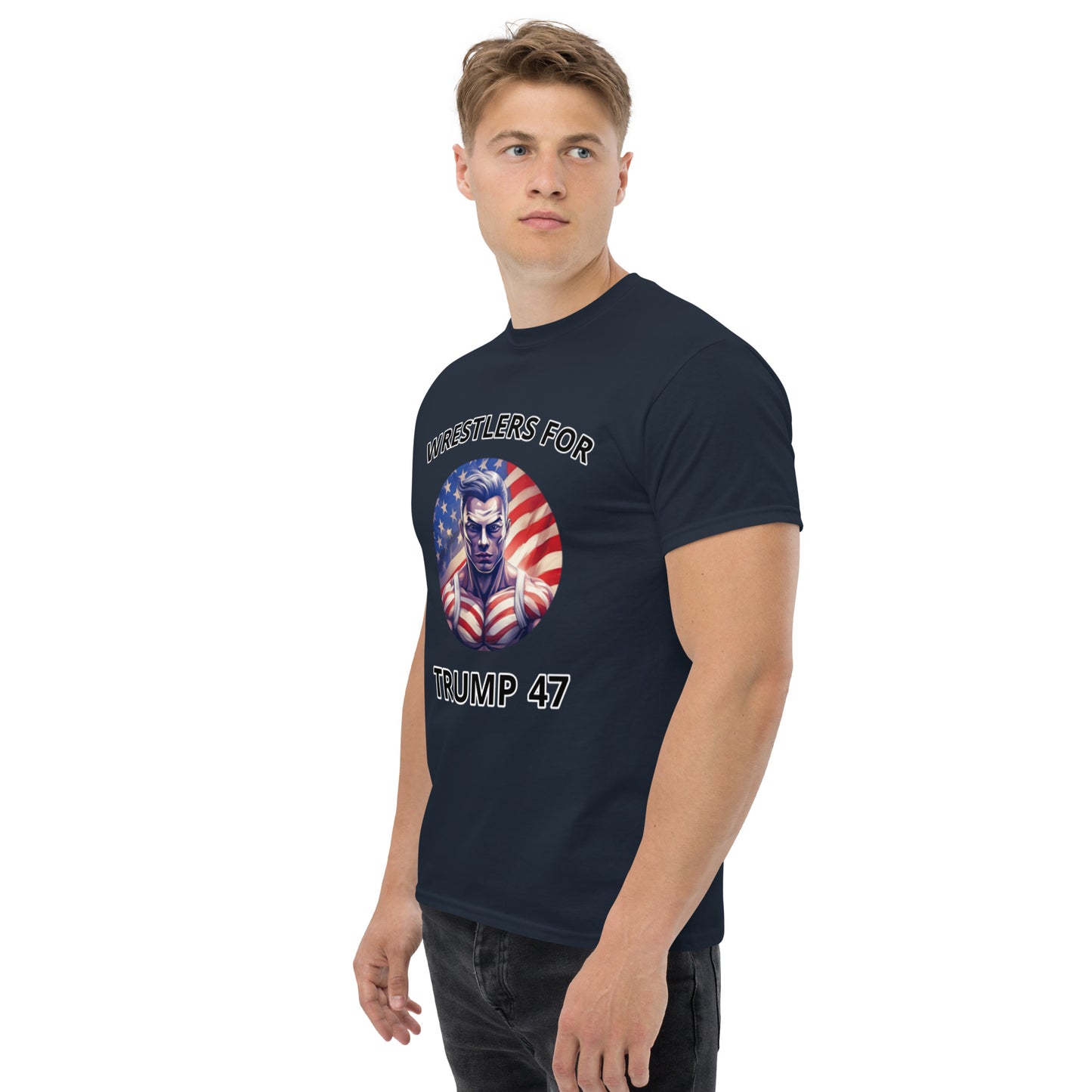 Wrestlers for Trump 954 Men's classic tee