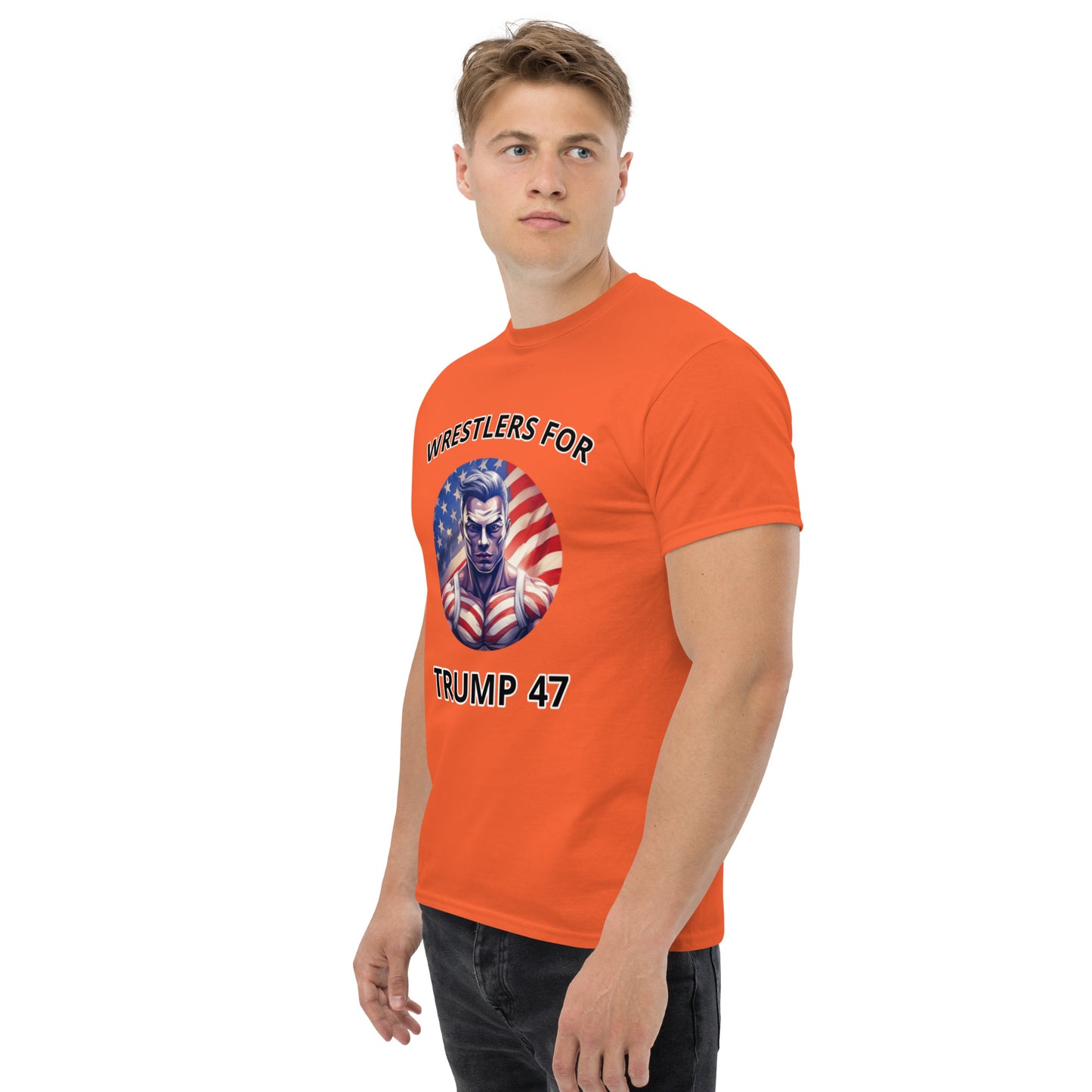 Wrestlers for Trump 954 Men's classic tee