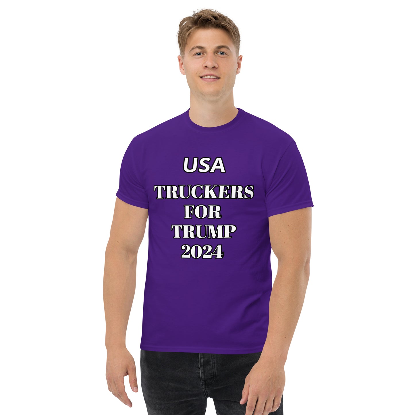 Truckers for Trump 954 Signature Men's classic tee