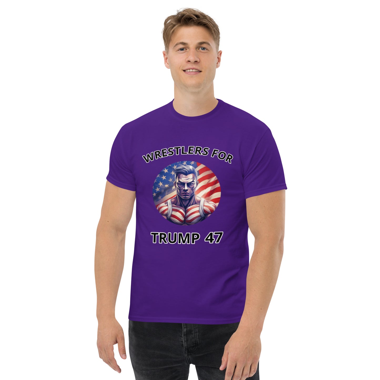 Wrestlers for Trump 954 Men's classic tee