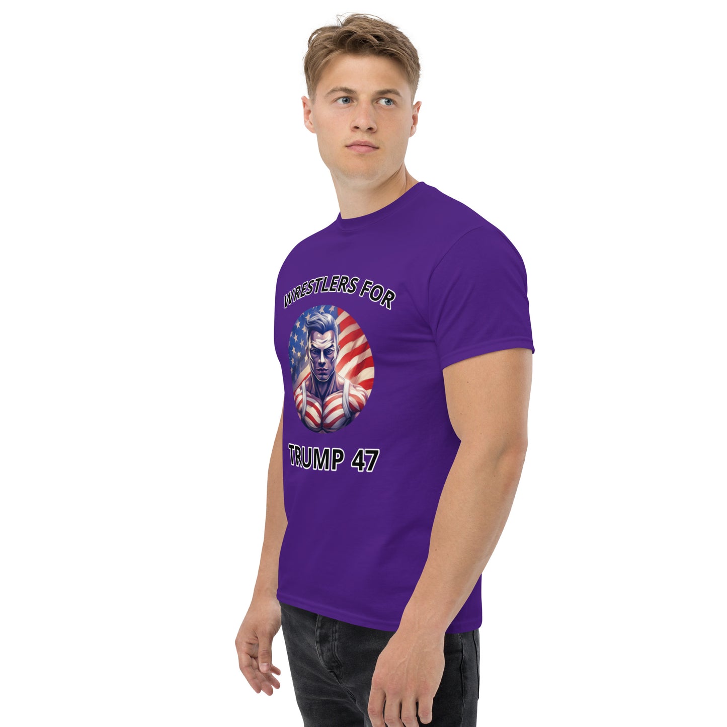 Wrestlers for Trump 954 Men's classic tee