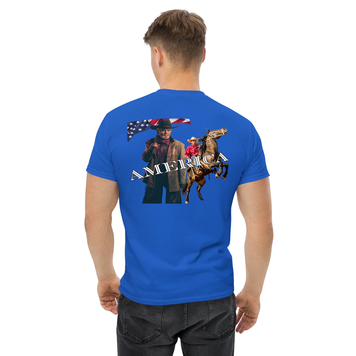 America Cowboy 954 Signature Men's classic tee