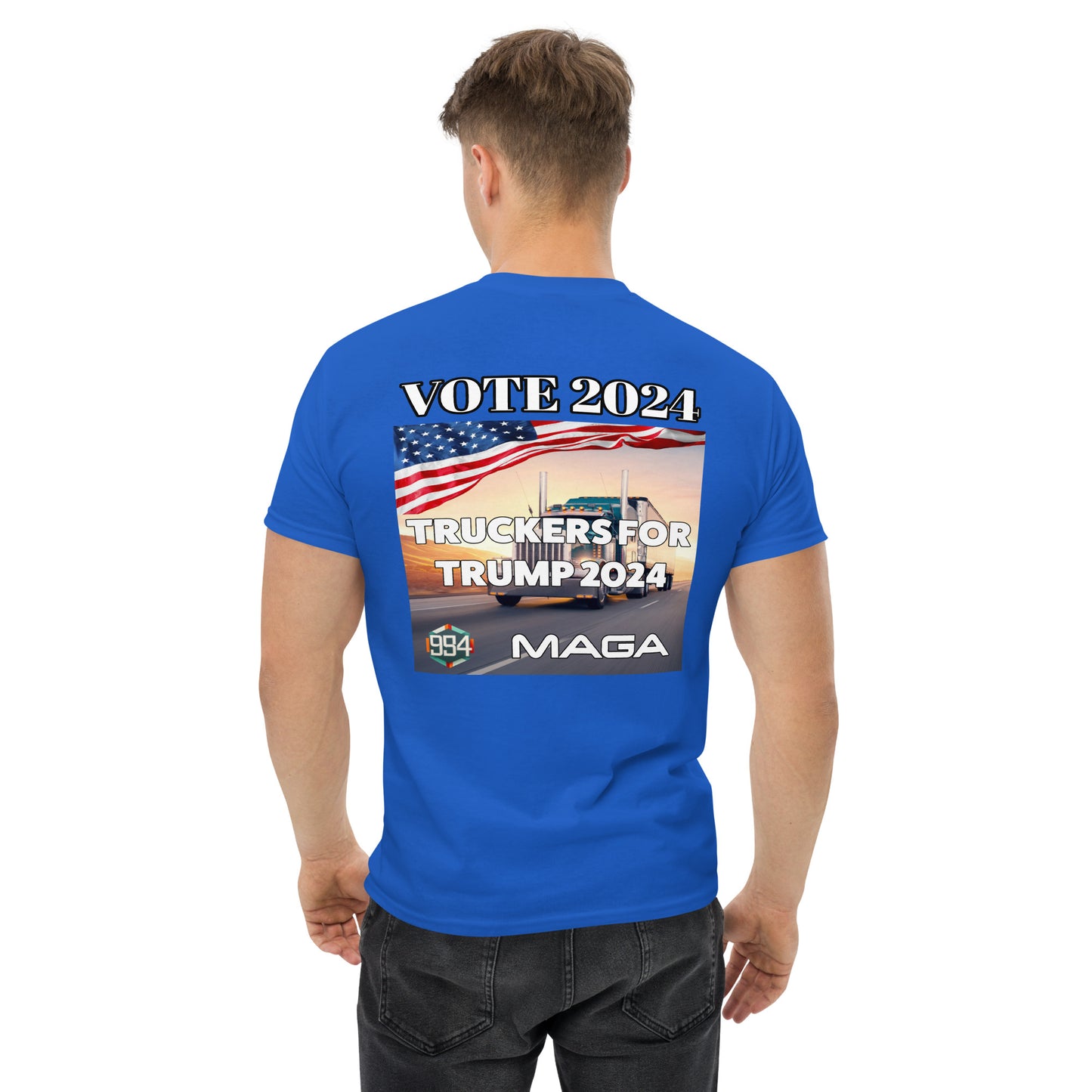 Truckers for Trump 954 Signature Men's classic tee