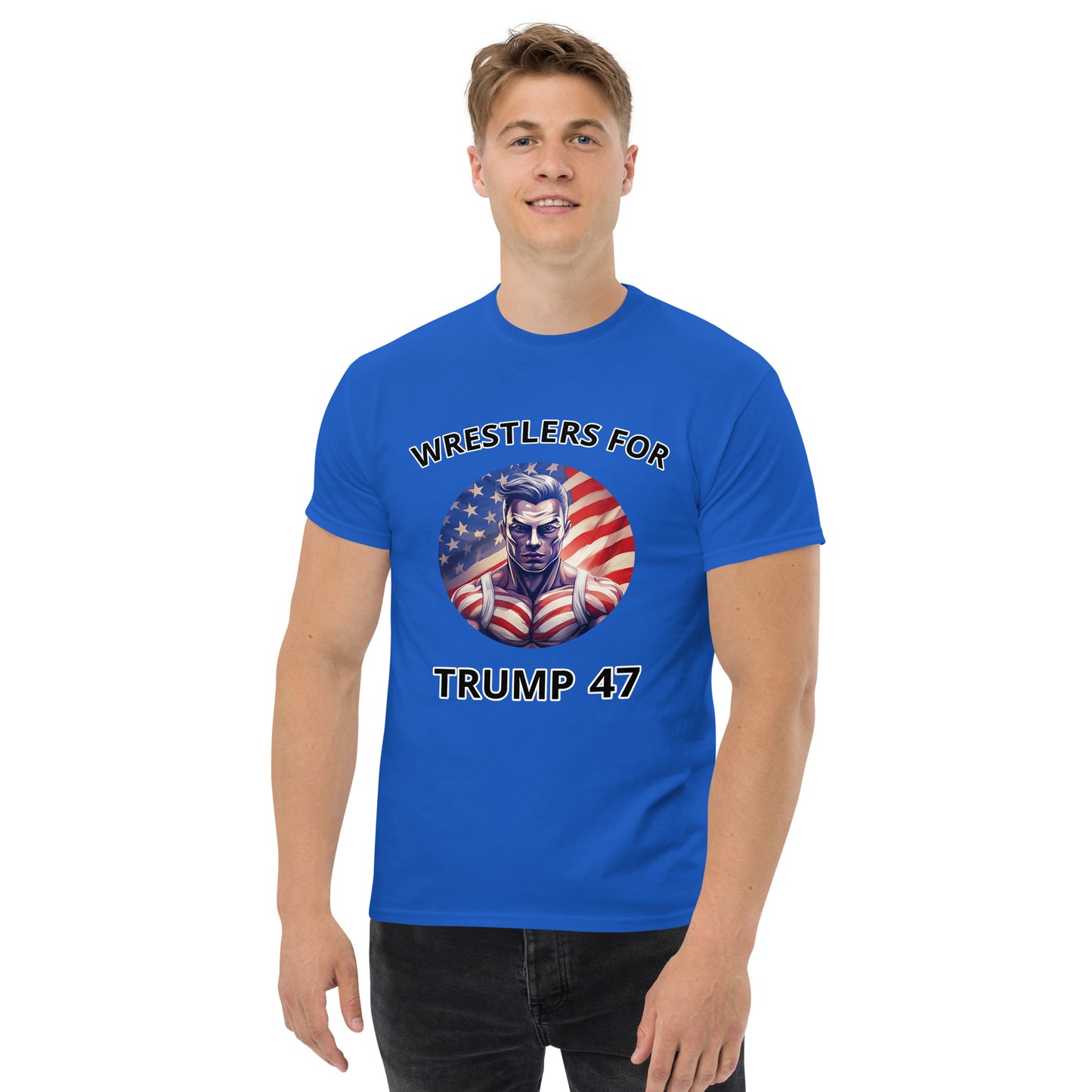 Wrestlers for Trump 954 Men's classic tee