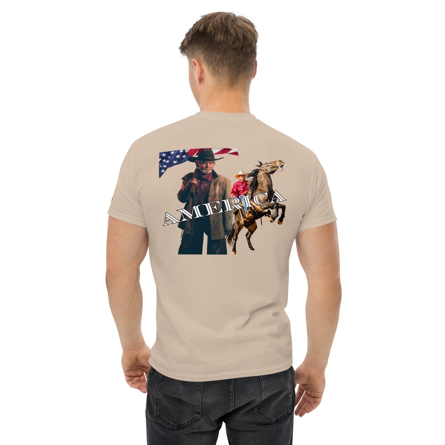 America Cowboy 954 Signature Men's classic tee