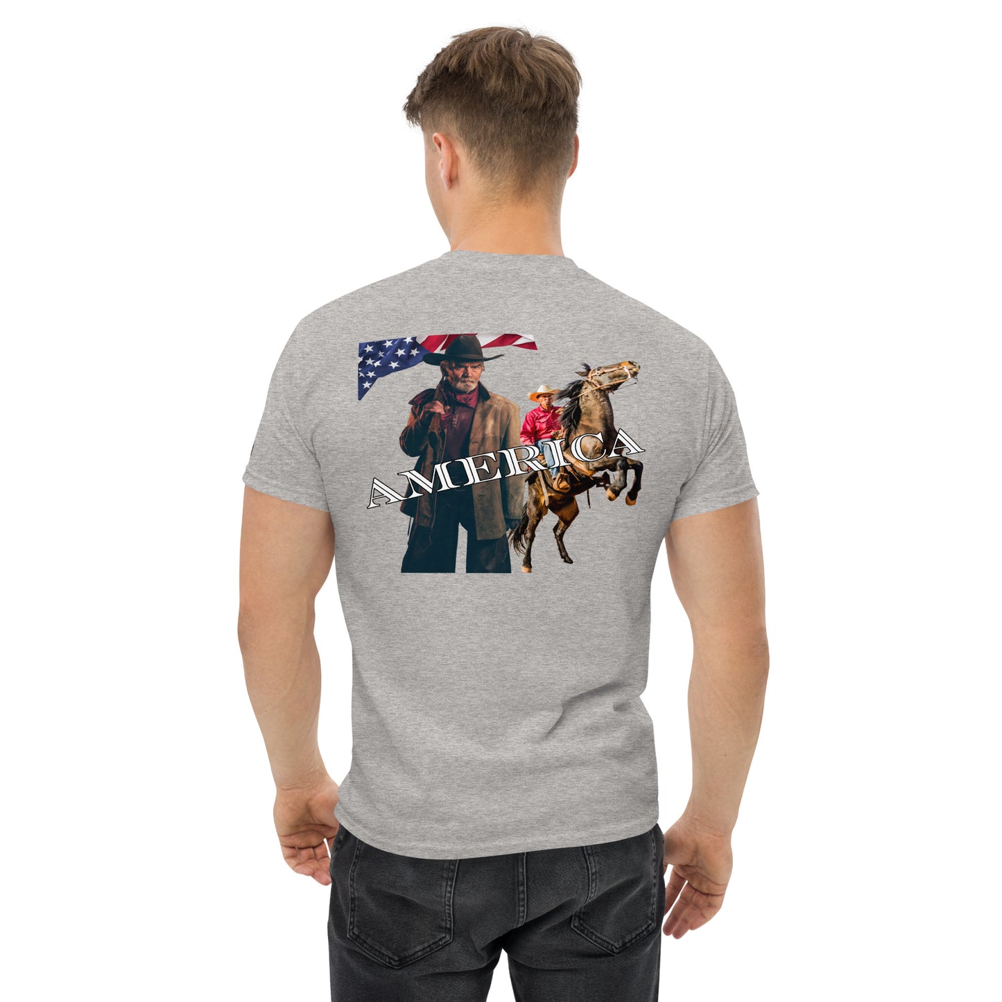 America Cowboy 954 Signature Men's classic tee