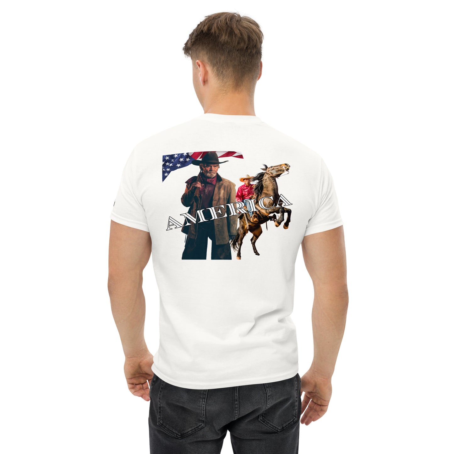 America Cowboy 954 Signature Men's classic tee