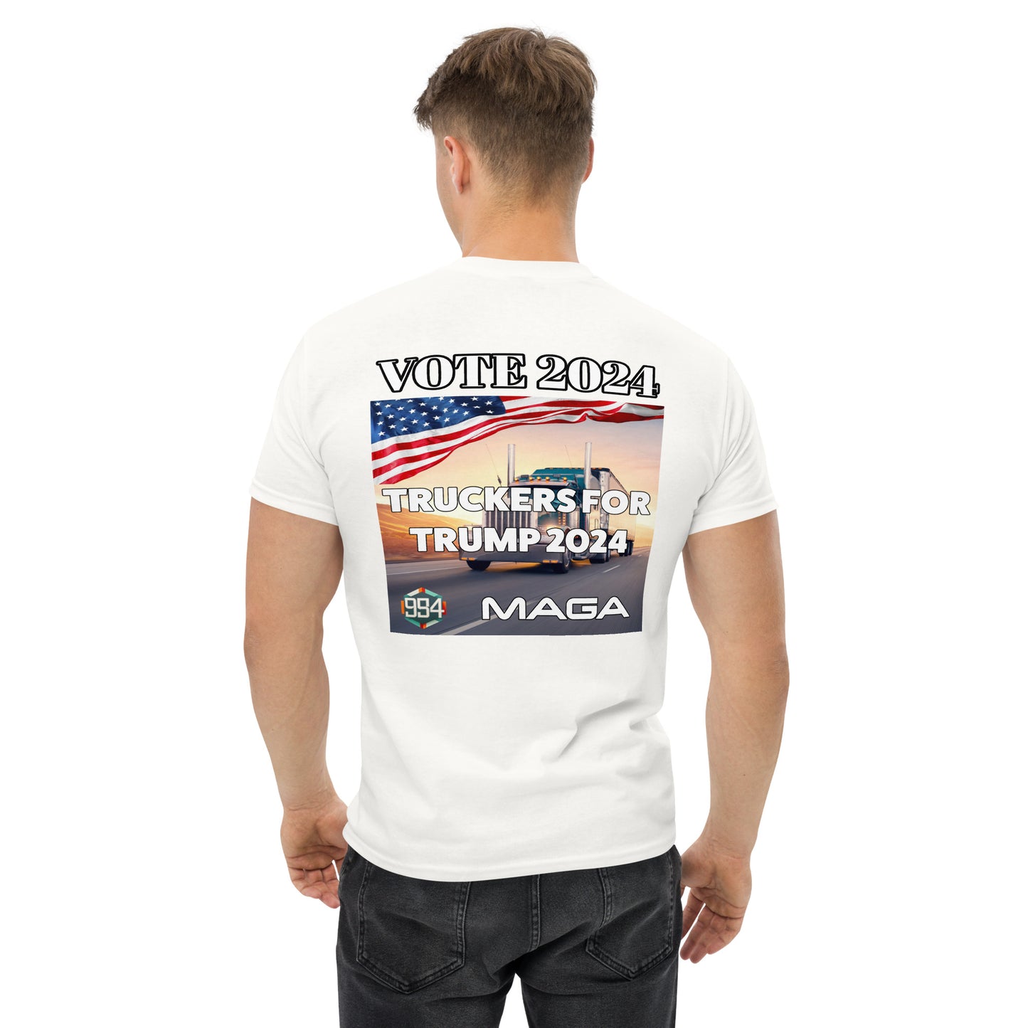 Truckers for Trump 954 Signature Men's classic tee