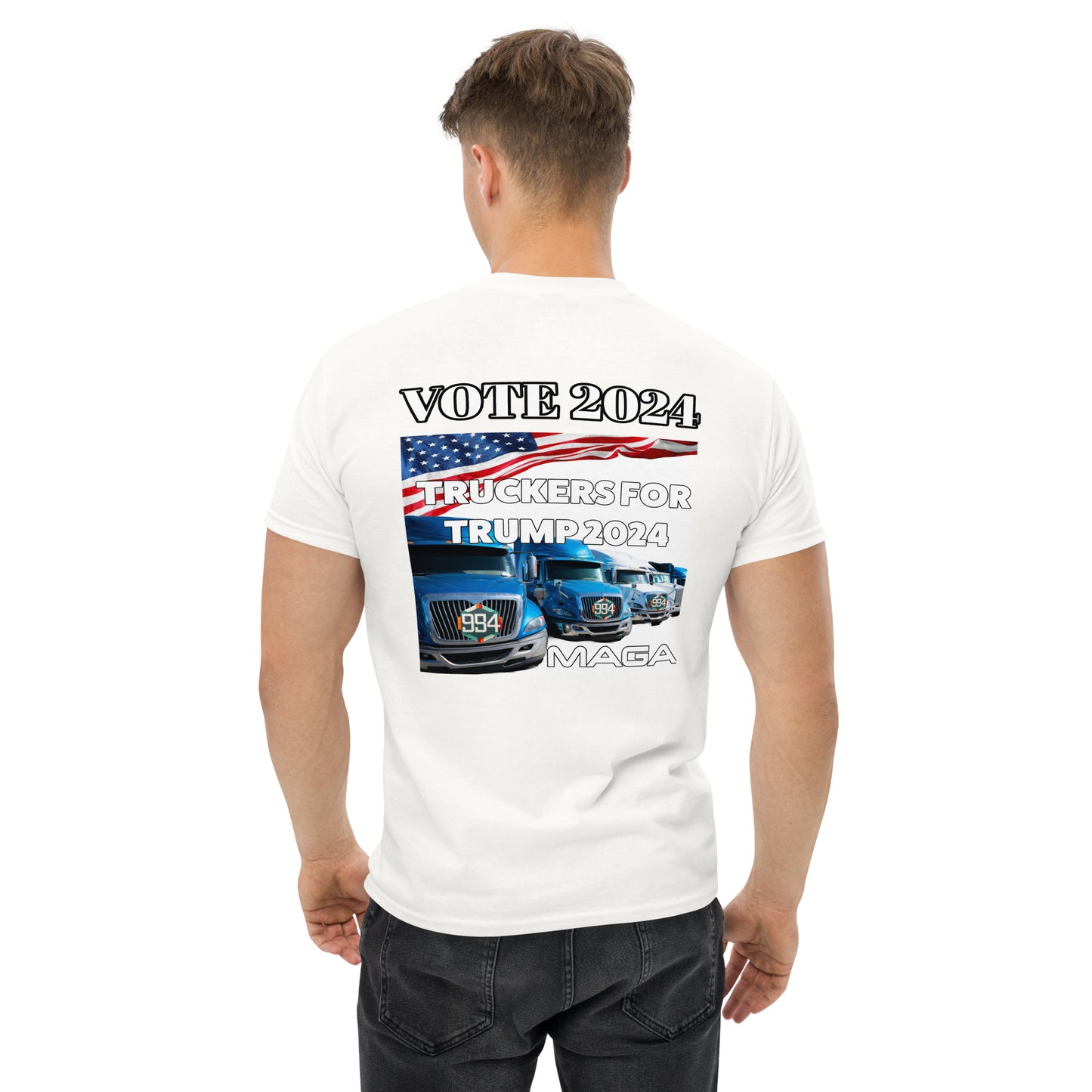 Truckers for Trump 954 Men's classic tee