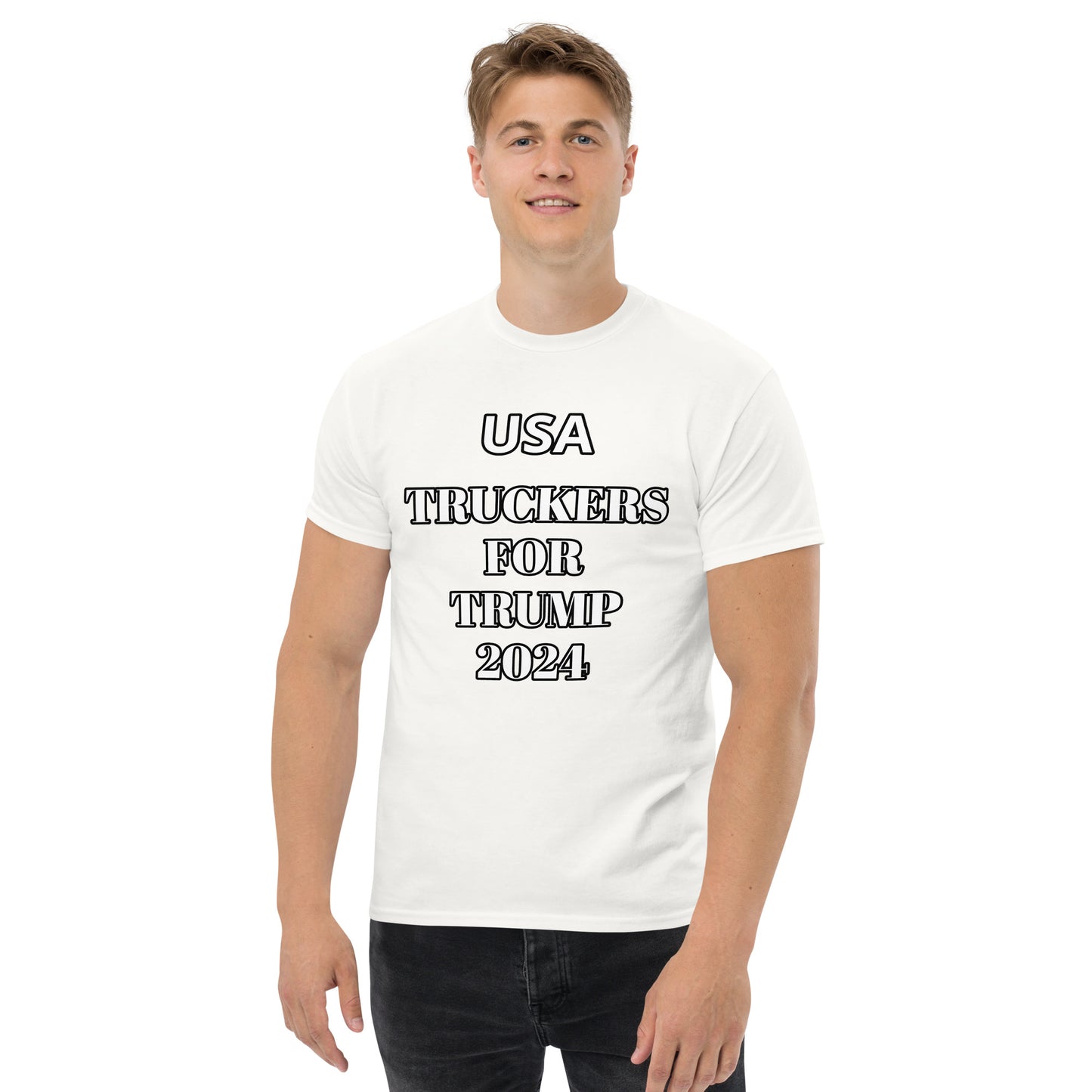 Truckers for Trump 954 Signature Men's classic tee