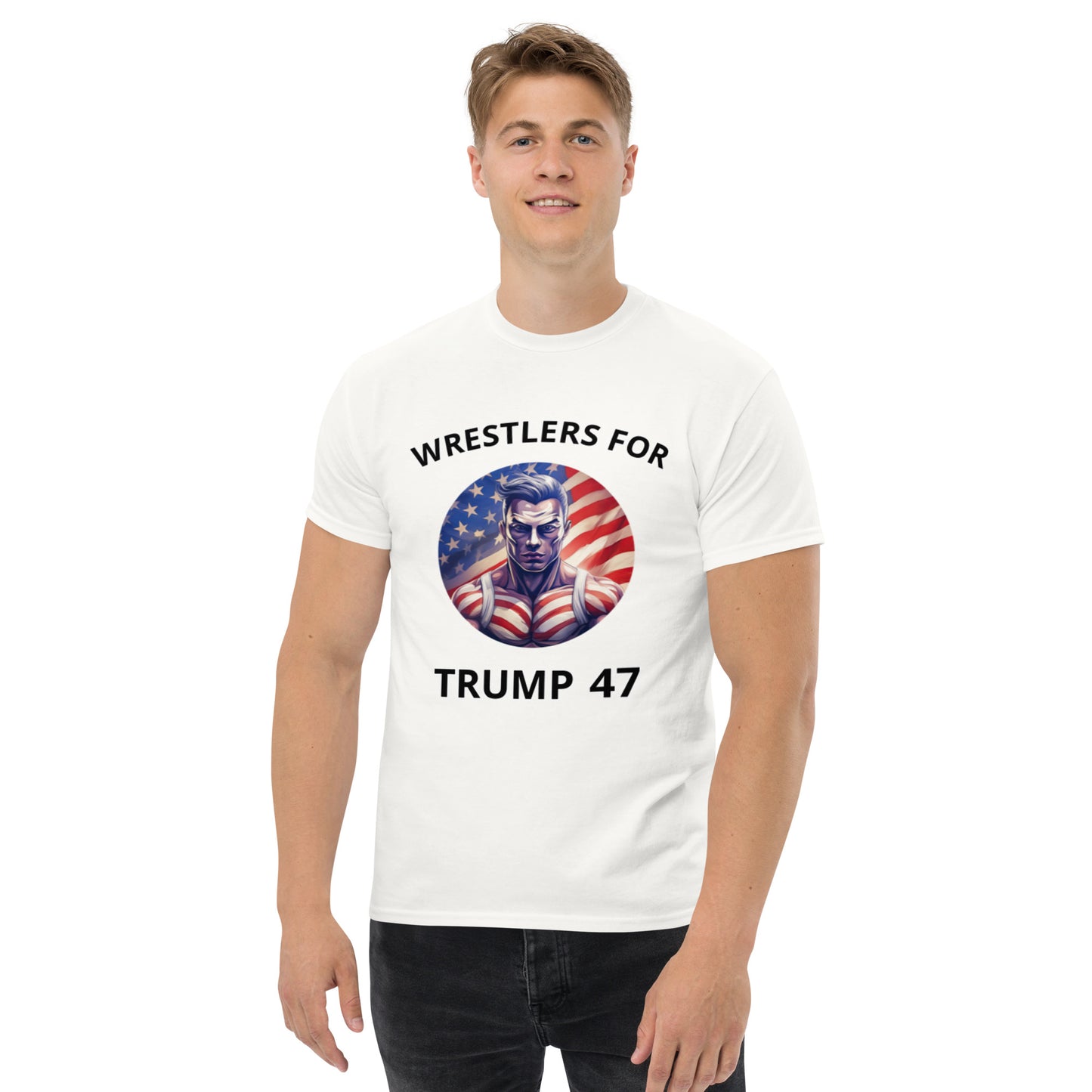 Wrestlers for Trump 954 Men's classic tee