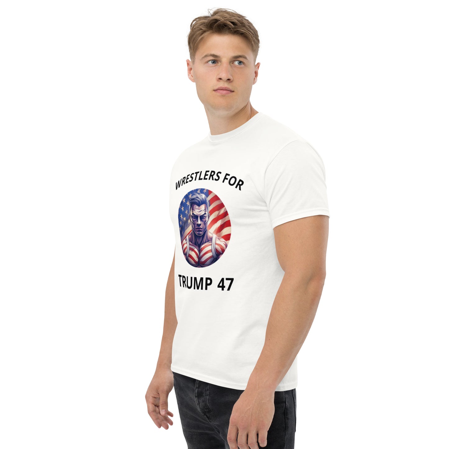 Wrestlers for Trump 954 Men's classic tee