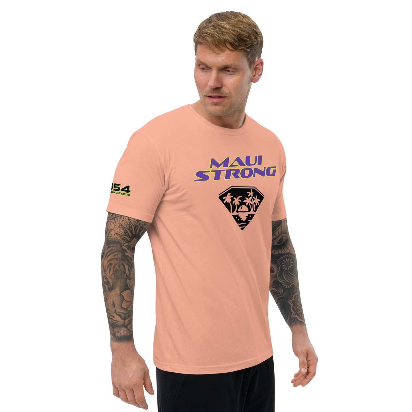 Maui Strong 954 Mission Rescue Short Sleeve T-shirt