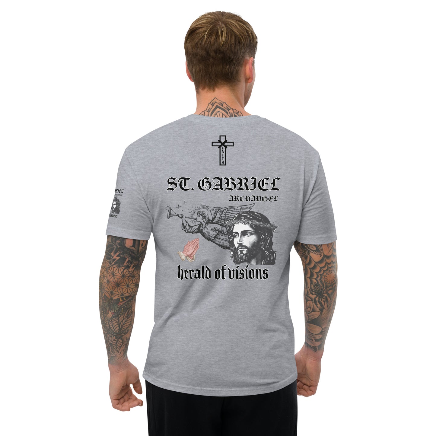 St. Gabriel Archangel 954 Signature Short Sleeve T-shirt