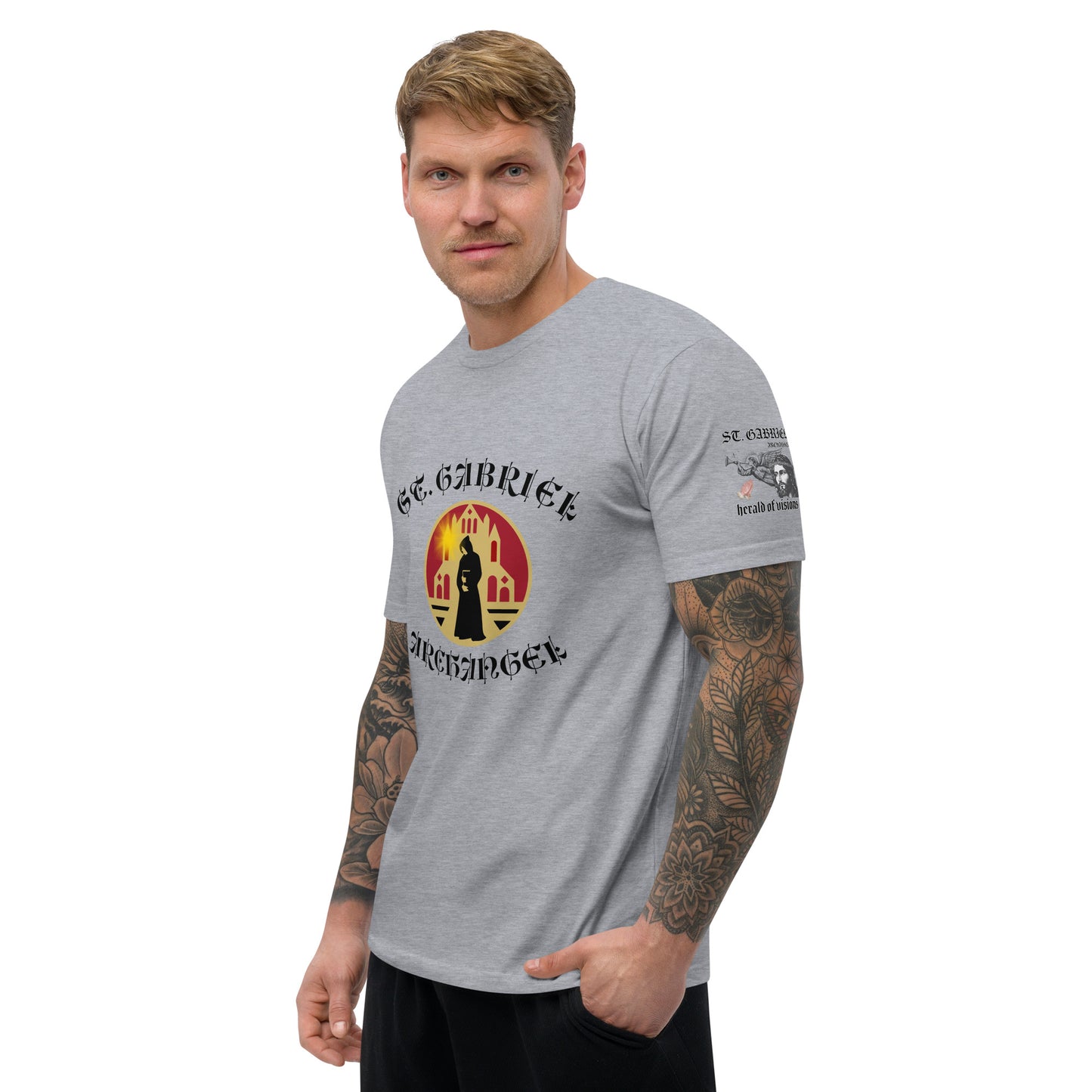 St. Gabriel Archangel 954 Signature Short Sleeve T-shirt