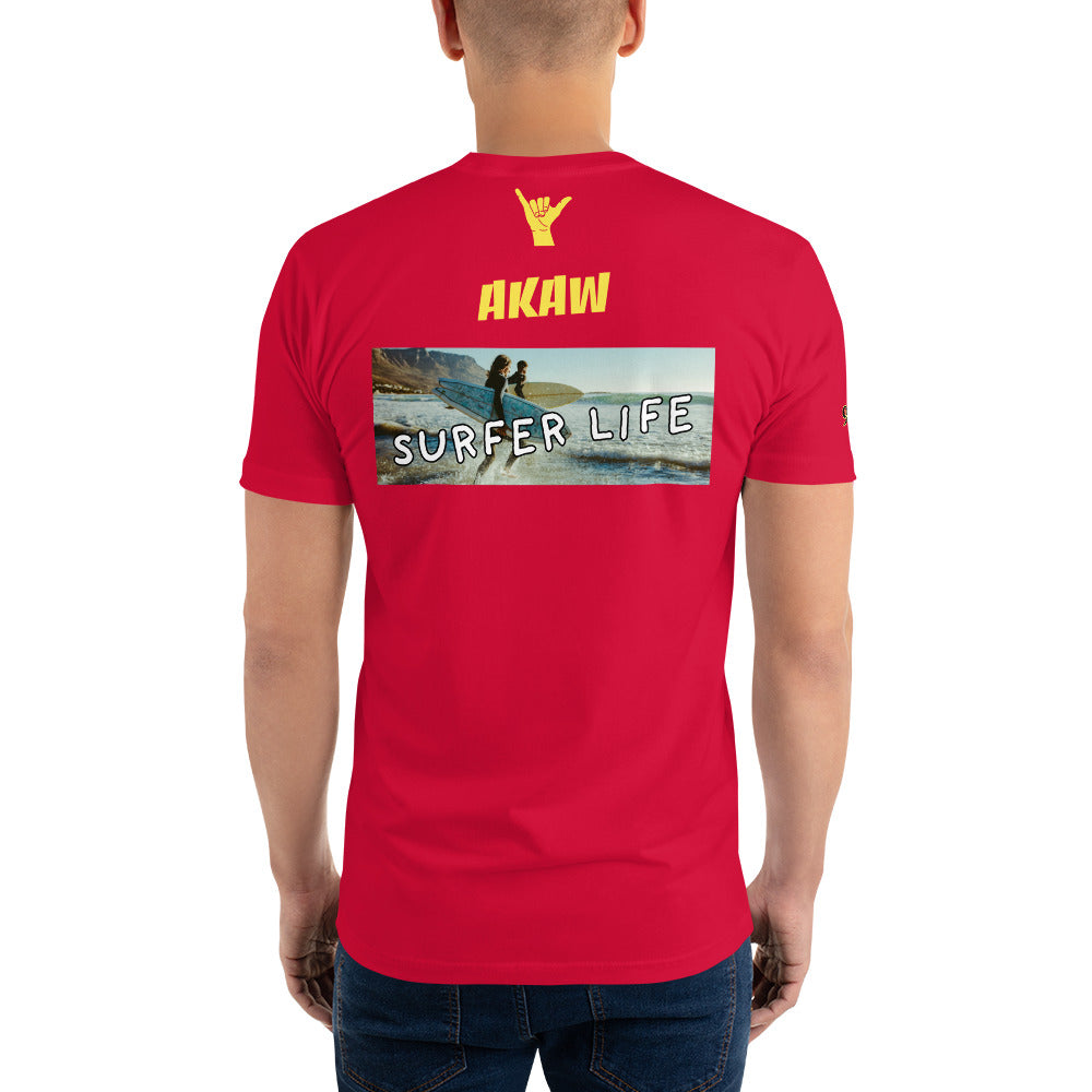 Surfer Life AKAW 954 Short Sleeve T-shirt