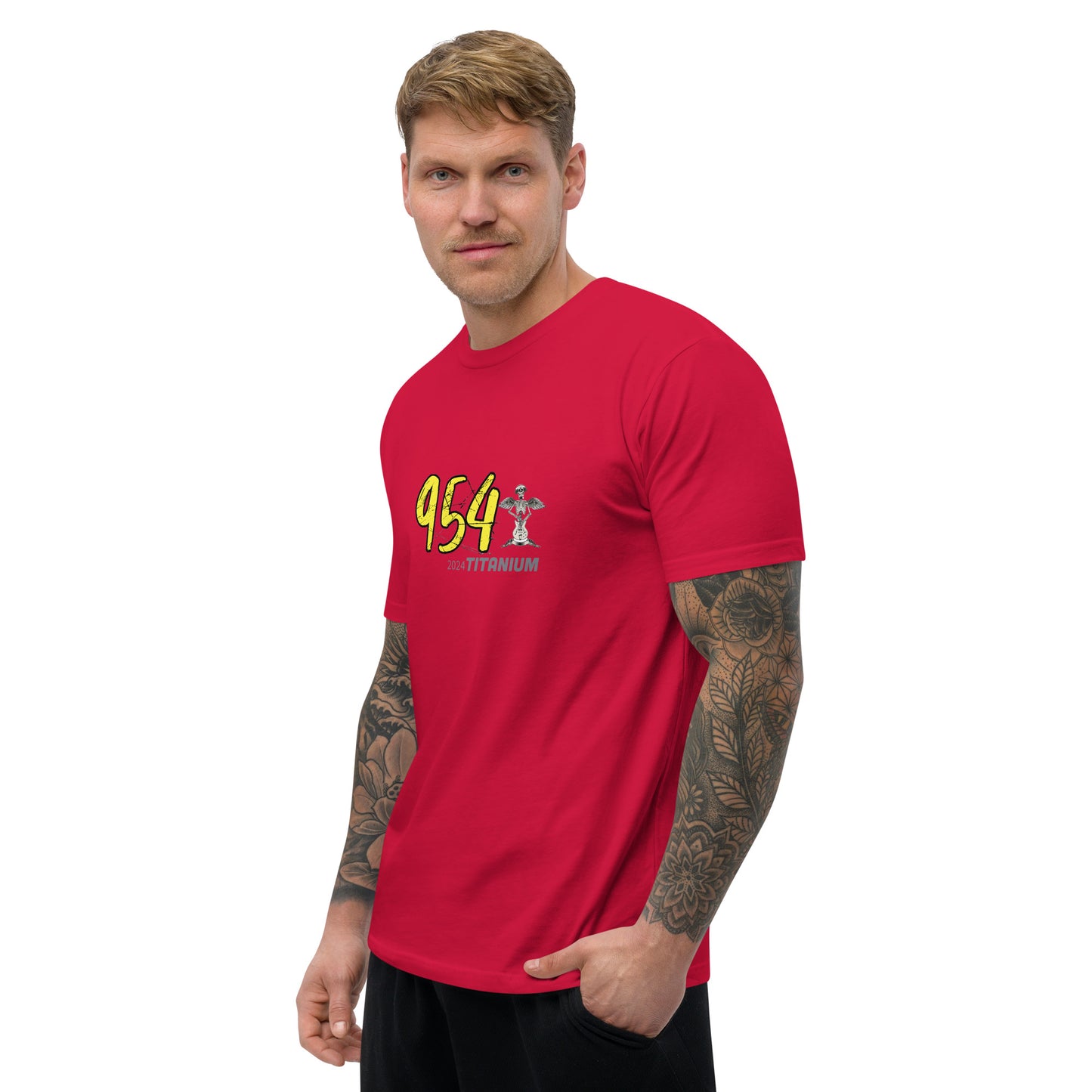 TITANIUM 954 Signature Short Sleeve T-shirt