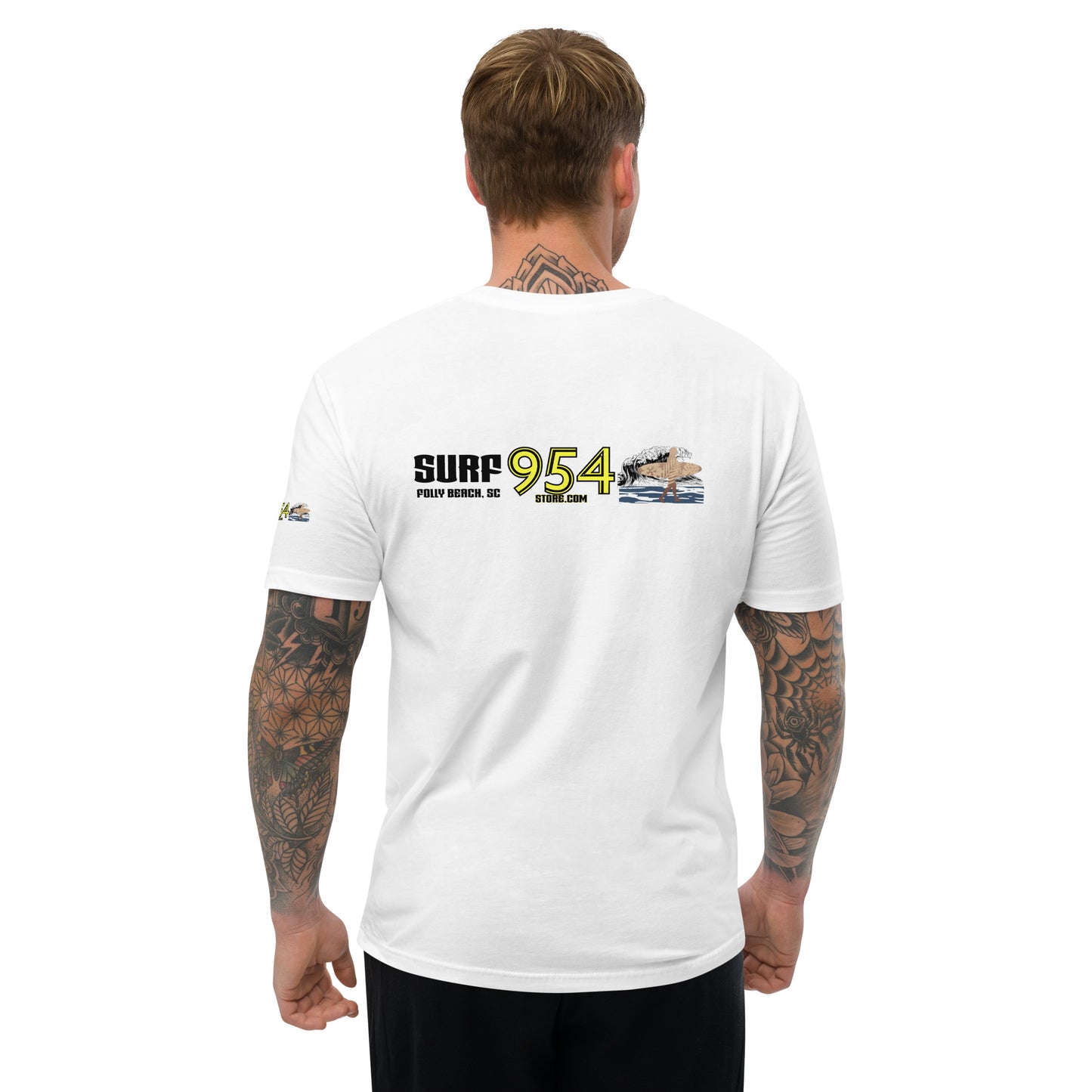 Surf Folly Beach 954 Signature Short Sleeve T-shirt