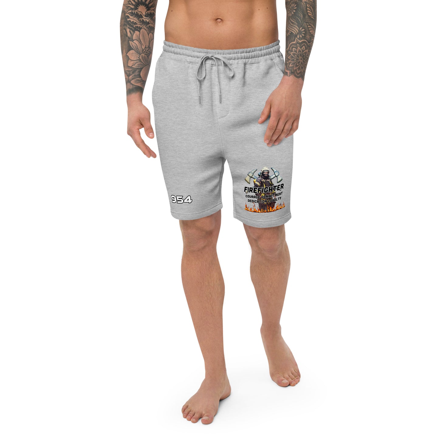 Firefighter 954 Men's fleece shorts