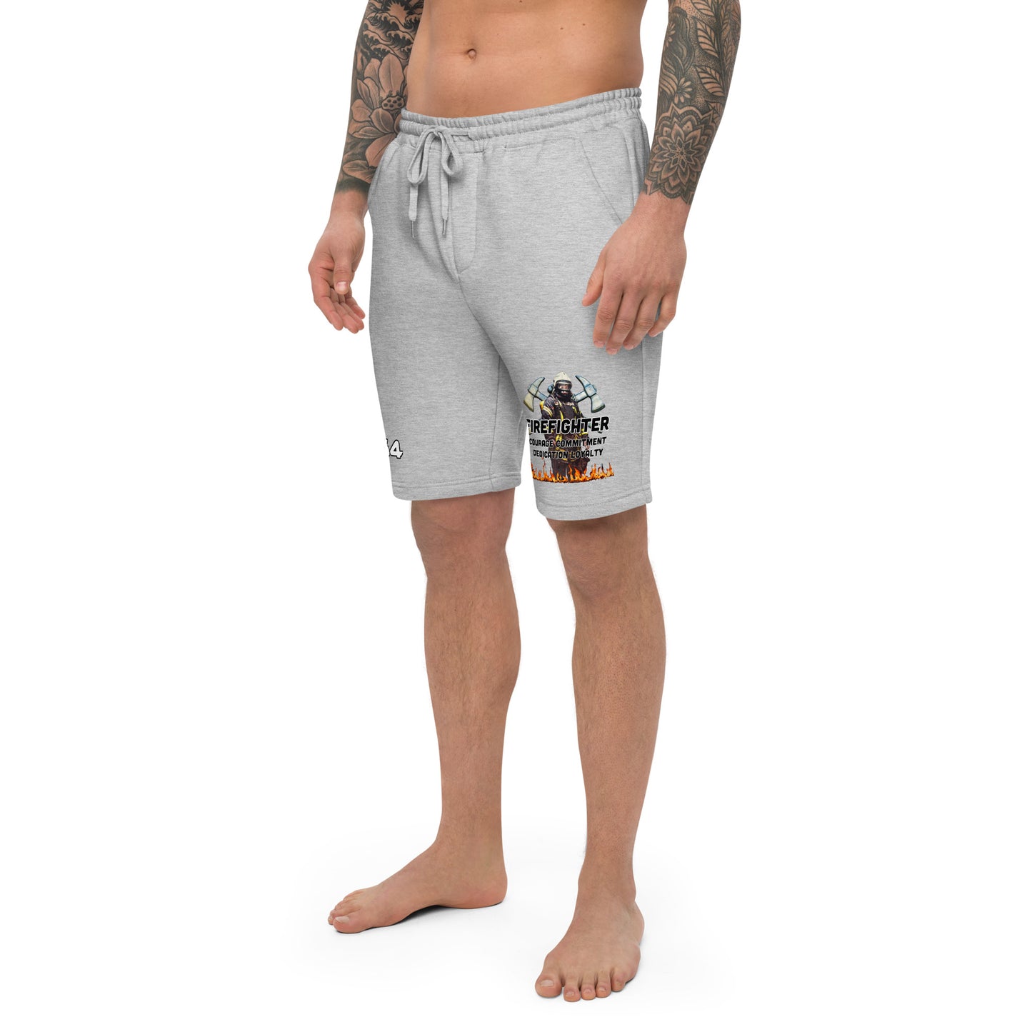 Firefighter 954 Men's fleece shorts