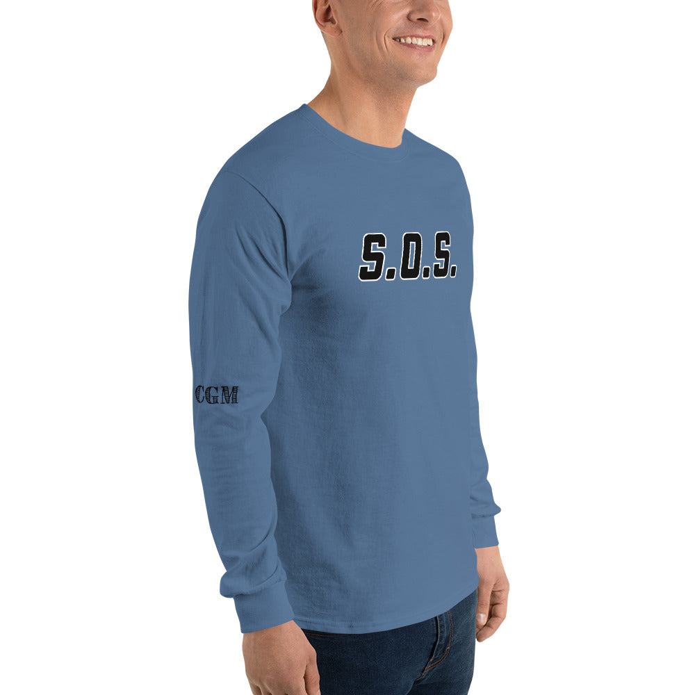 S.O.S. Whisky 954 Siganture Men’s Long Sleeve Shirt