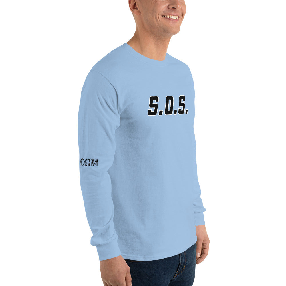 S.O.S. Whisky 954 Siganture Men’s Long Sleeve Shirt