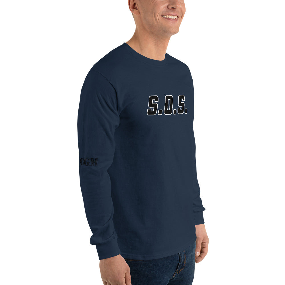 S.O.S. Whisky 954 Siganture Men’s Long Sleeve Shirt