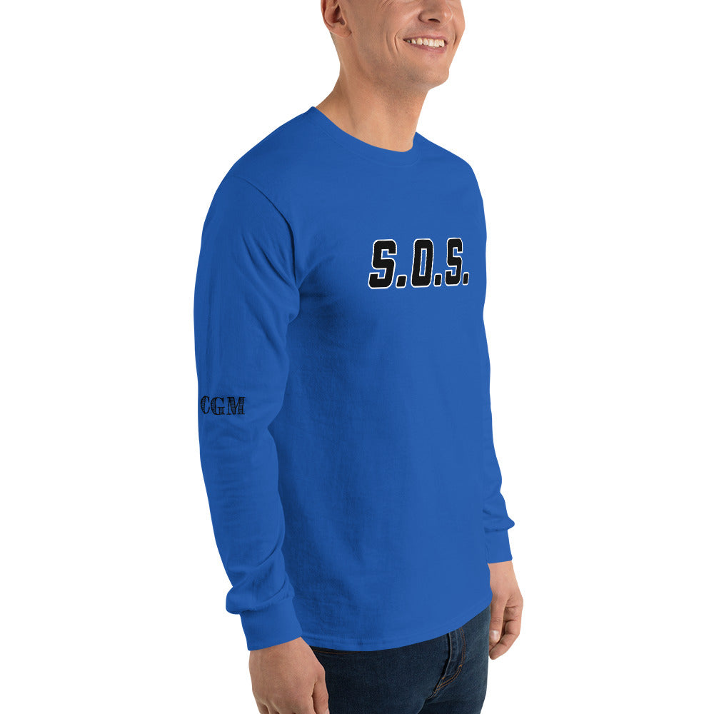 S.O.S. Whisky 954 Siganture Men’s Long Sleeve Shirt