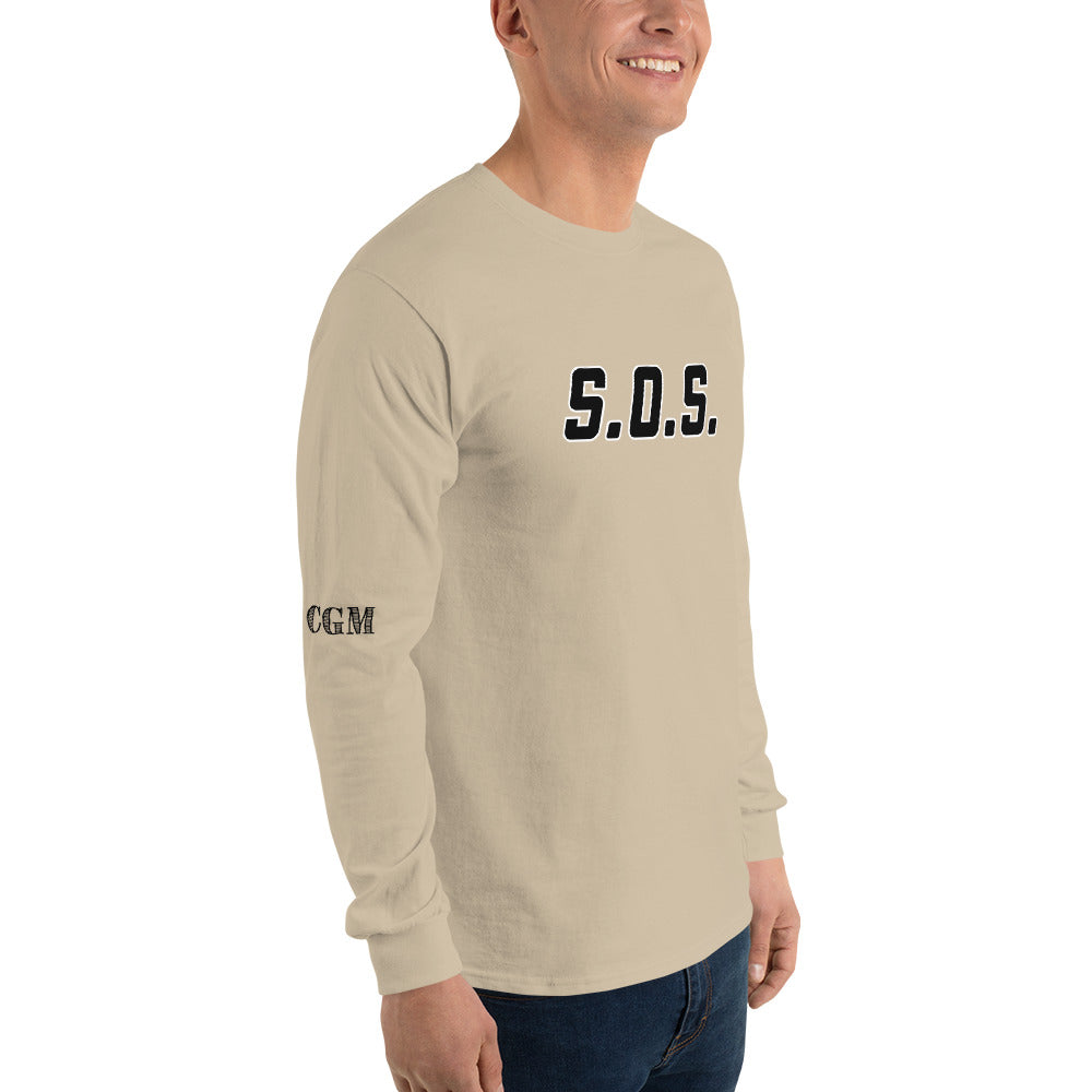 S.O.S. Whisky 954 Siganture Men’s Long Sleeve Shirt