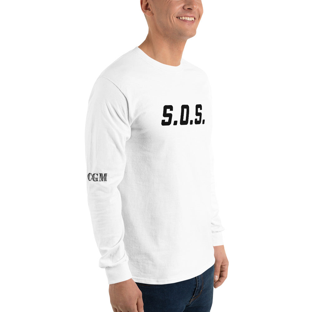 S.O.S. Whisky 954 Siganture Men’s Long Sleeve Shirt