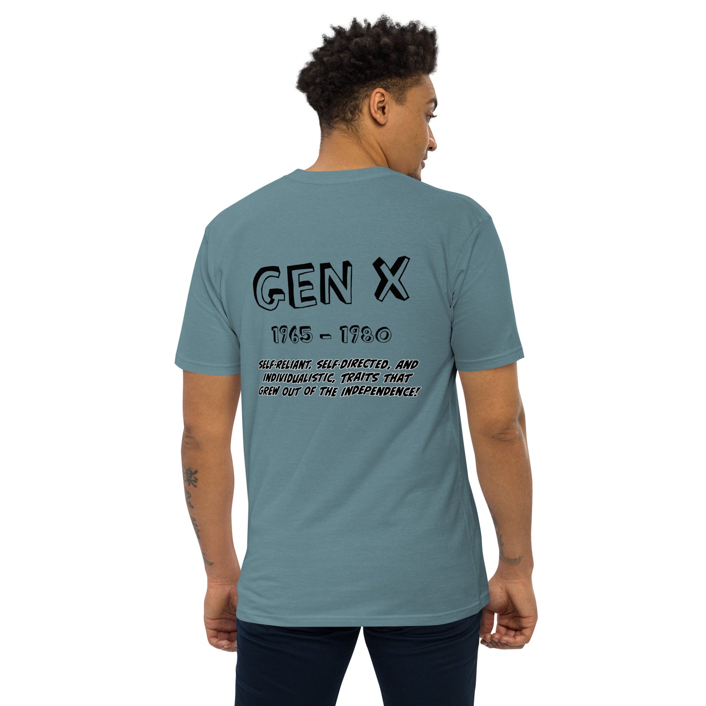 GENX 954 Signature Men’s premium heavyweight tee