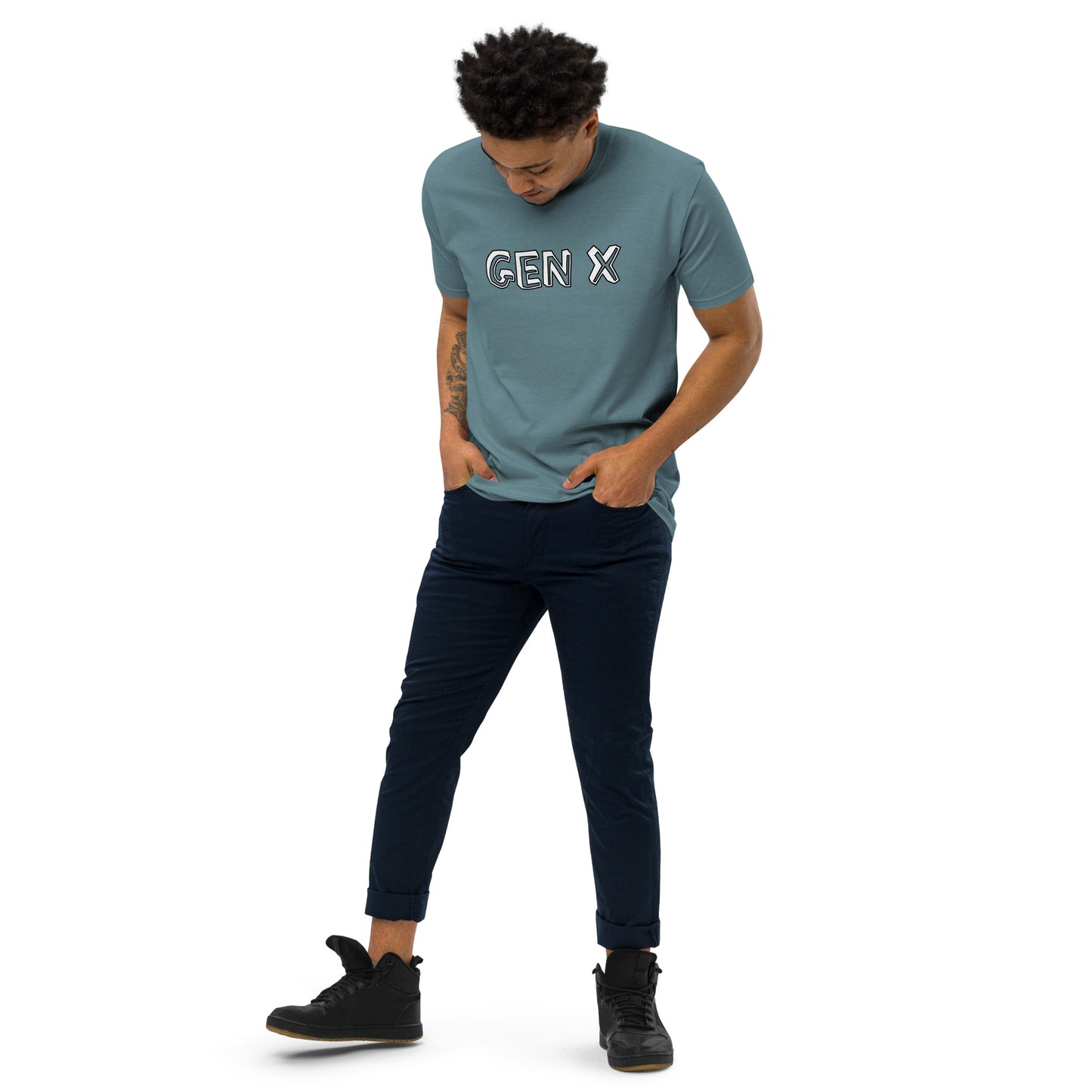 GENX 954 Signature Men’s premium heavyweight tee