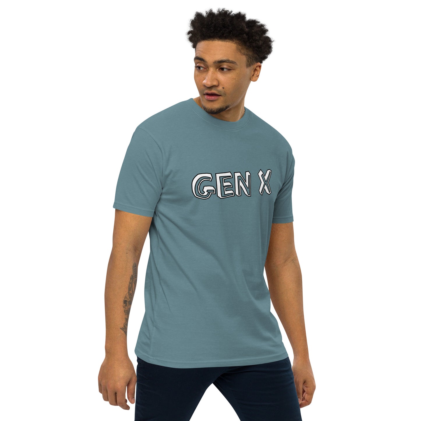 GENX 954 Signature Men’s premium heavyweight tee