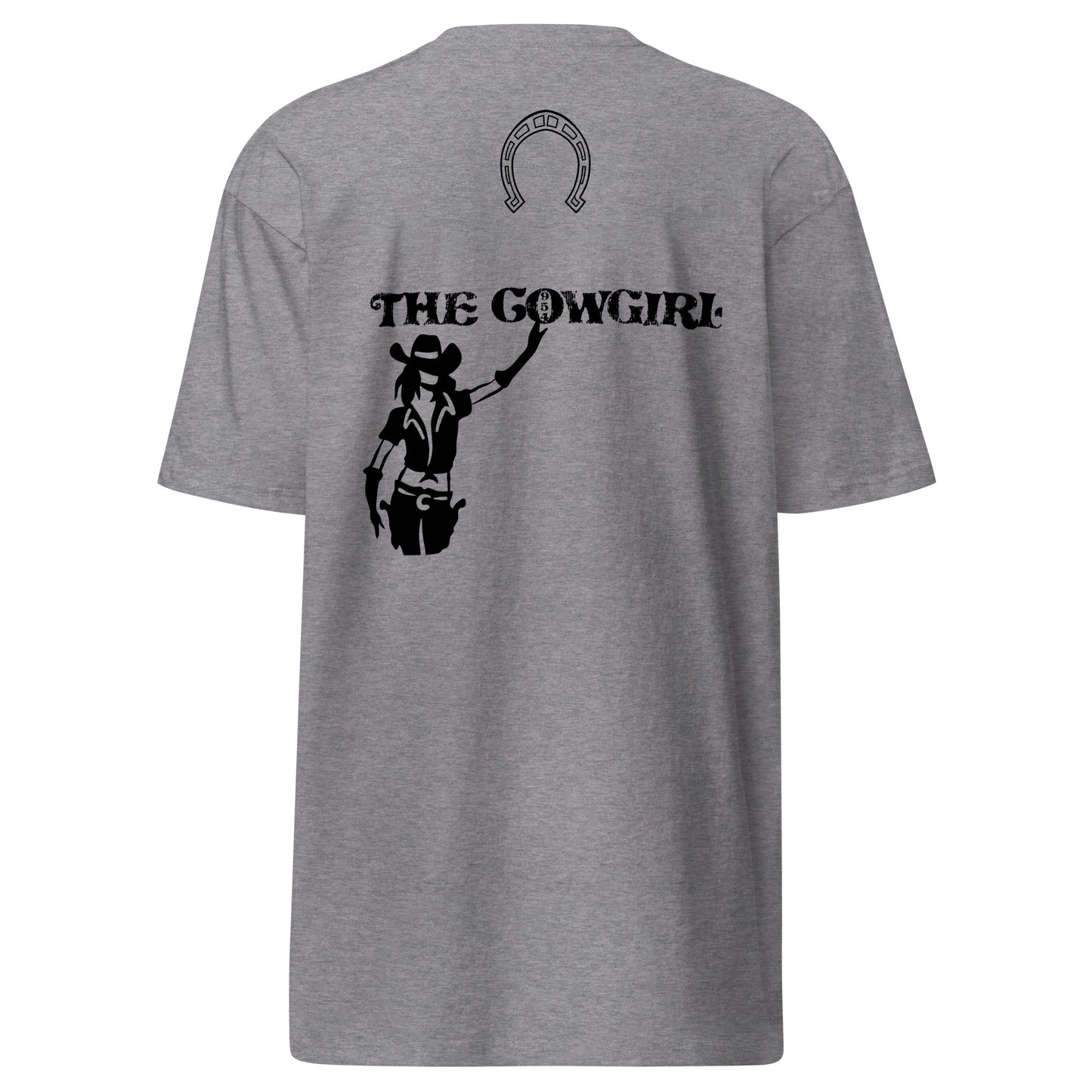 The Cowgirl 954 Signature Men’s premium heavyweight tee