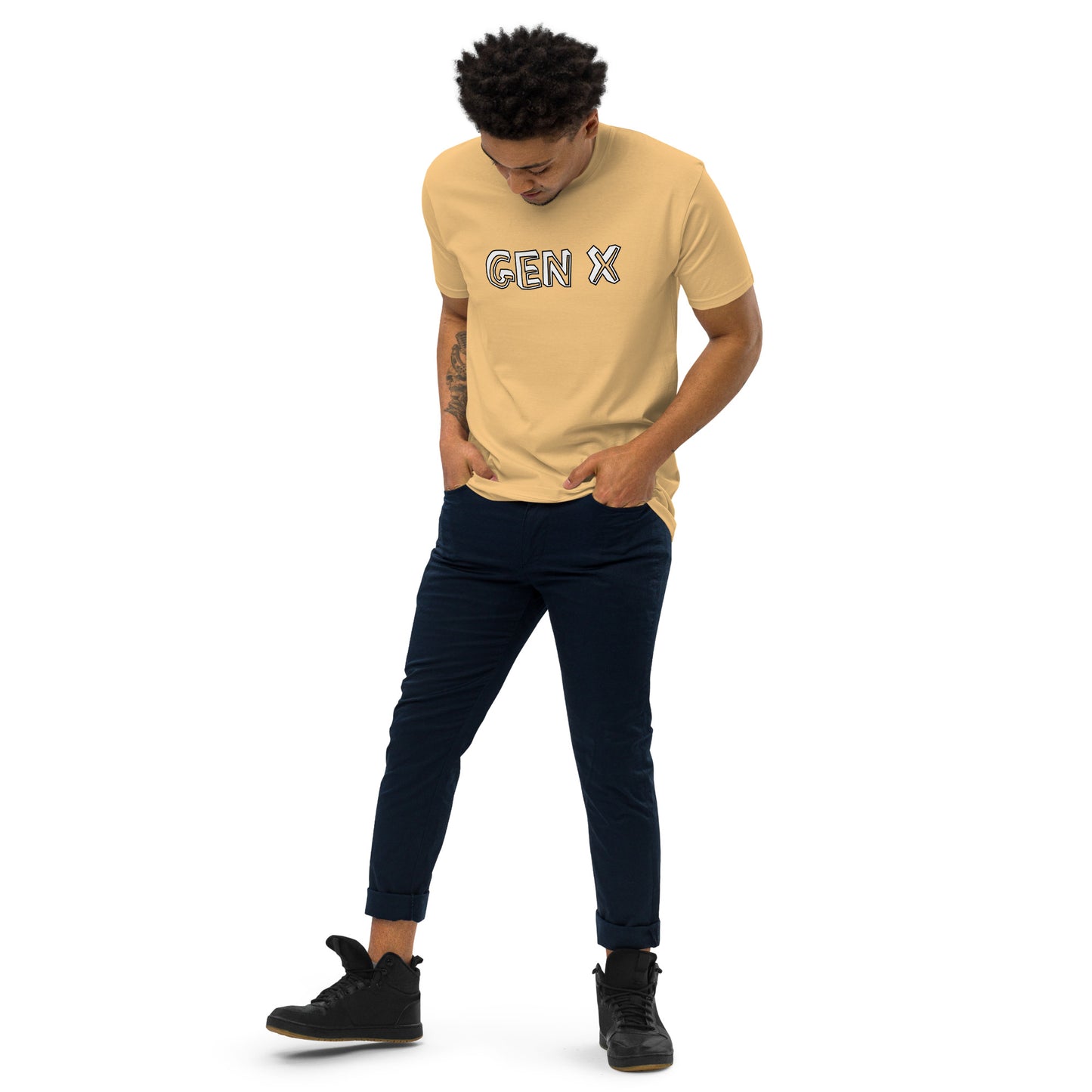 GENX 954 Signature Men’s premium heavyweight tee