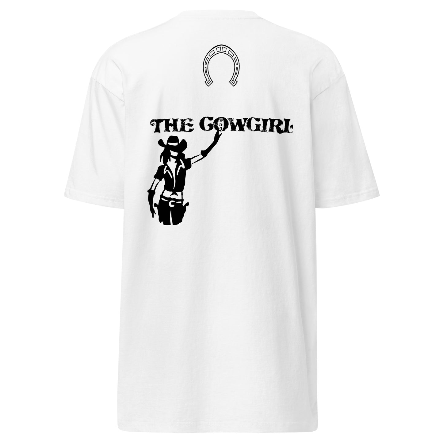 The Cowgirl 954 Signature Men’s premium heavyweight tee