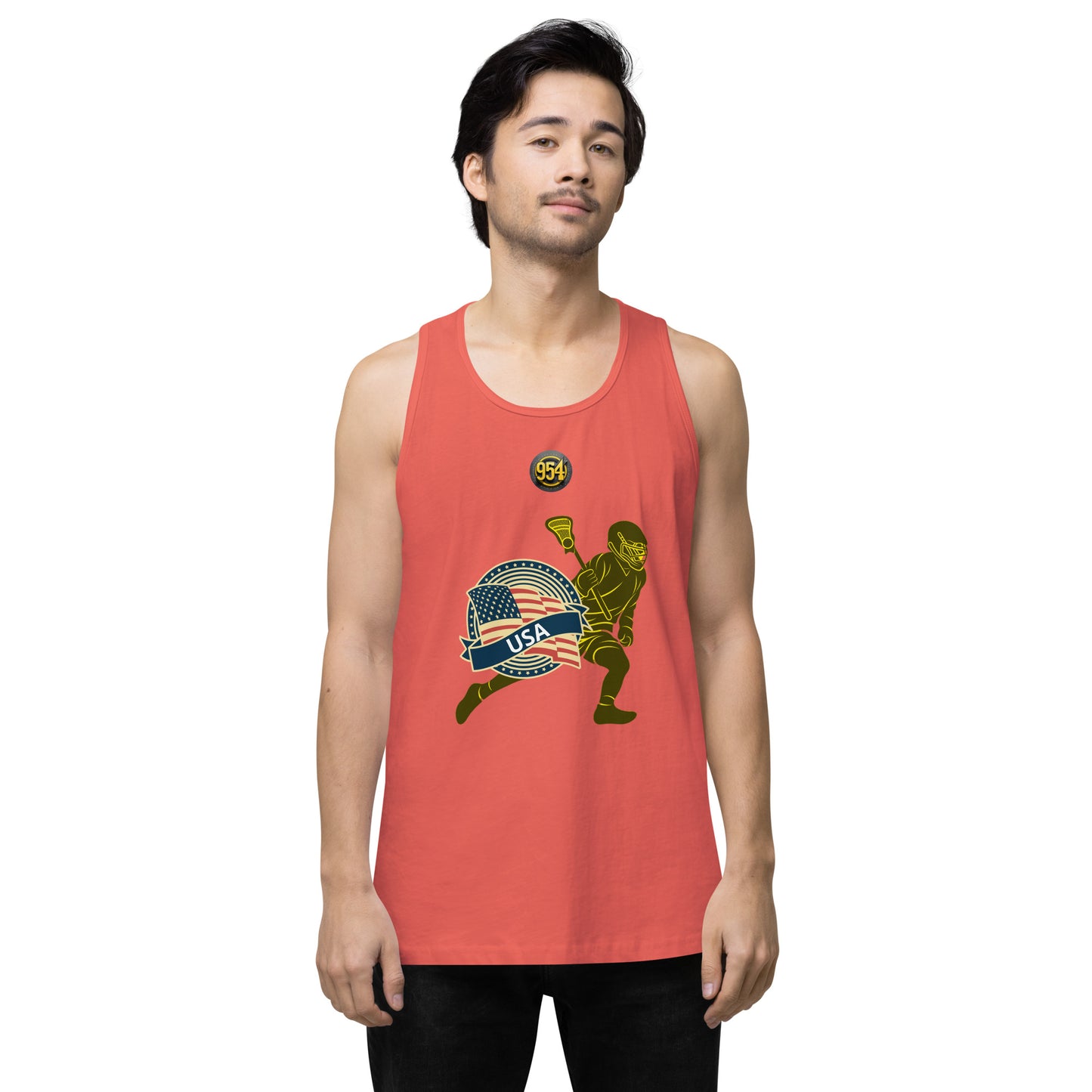 Lacrosse 954 Signature Men’s premium tank top