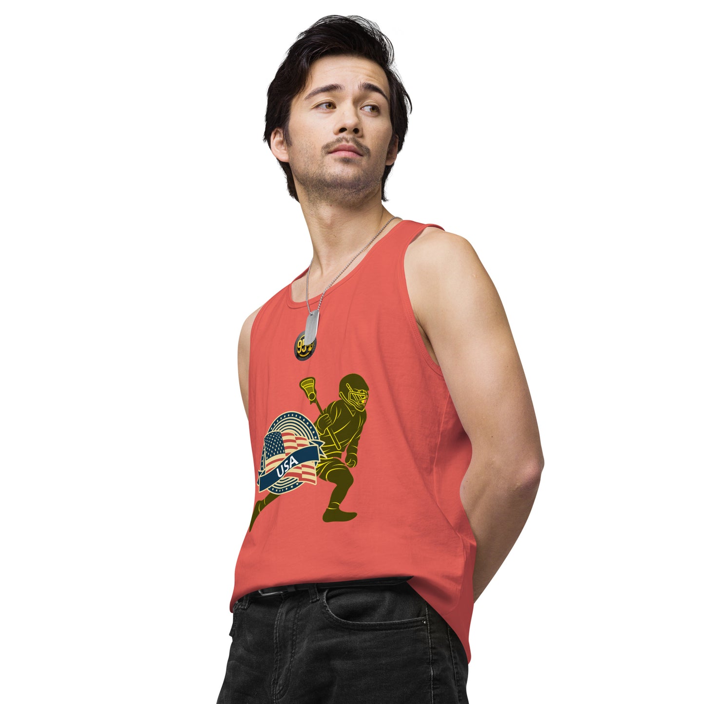 Lacrosse 954 Signature Men’s premium tank top